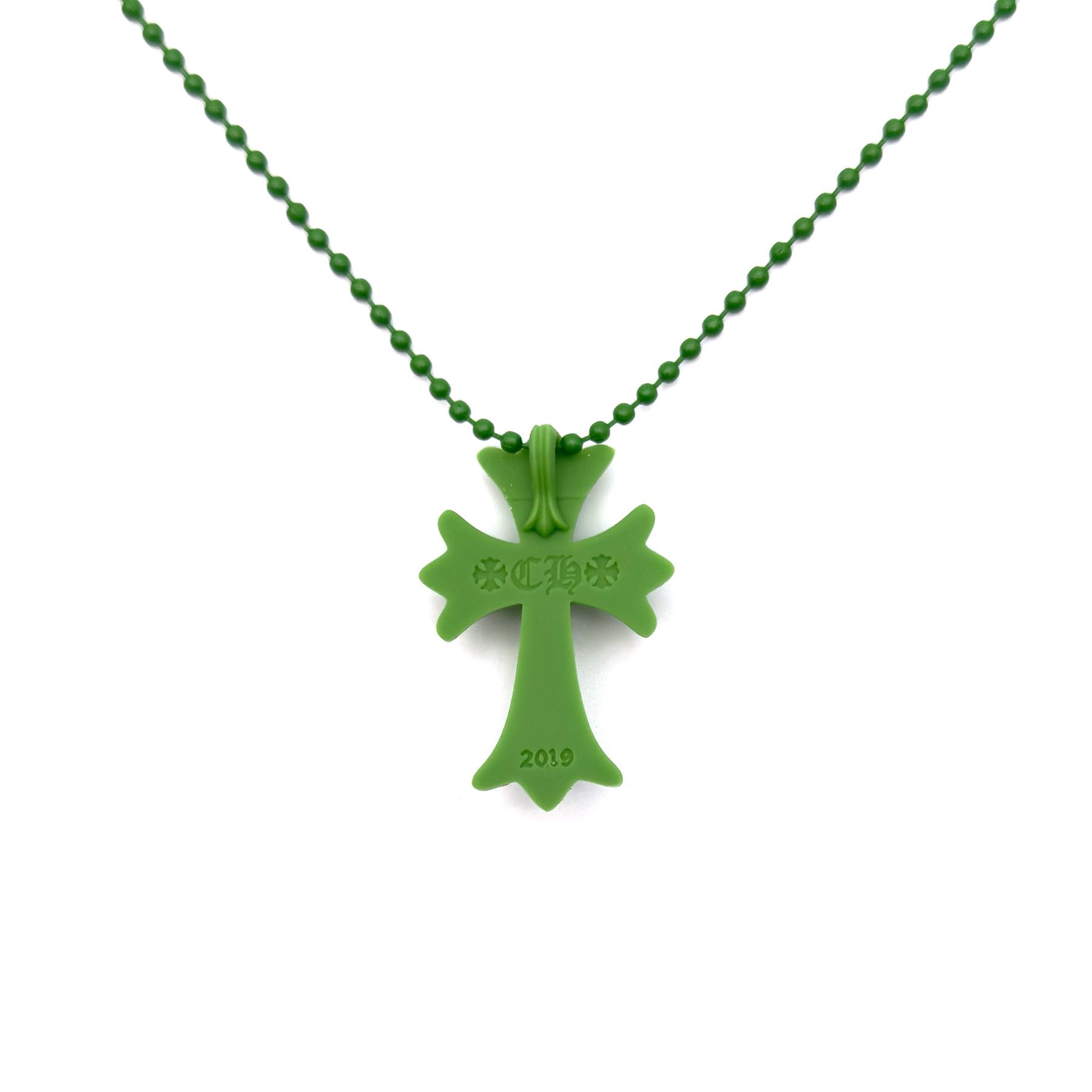 Chrome Hearts Chrome Hearts Resin Cross Pendant Ball Chain Necklace Size ONE SIZE - 2 Thumbnail