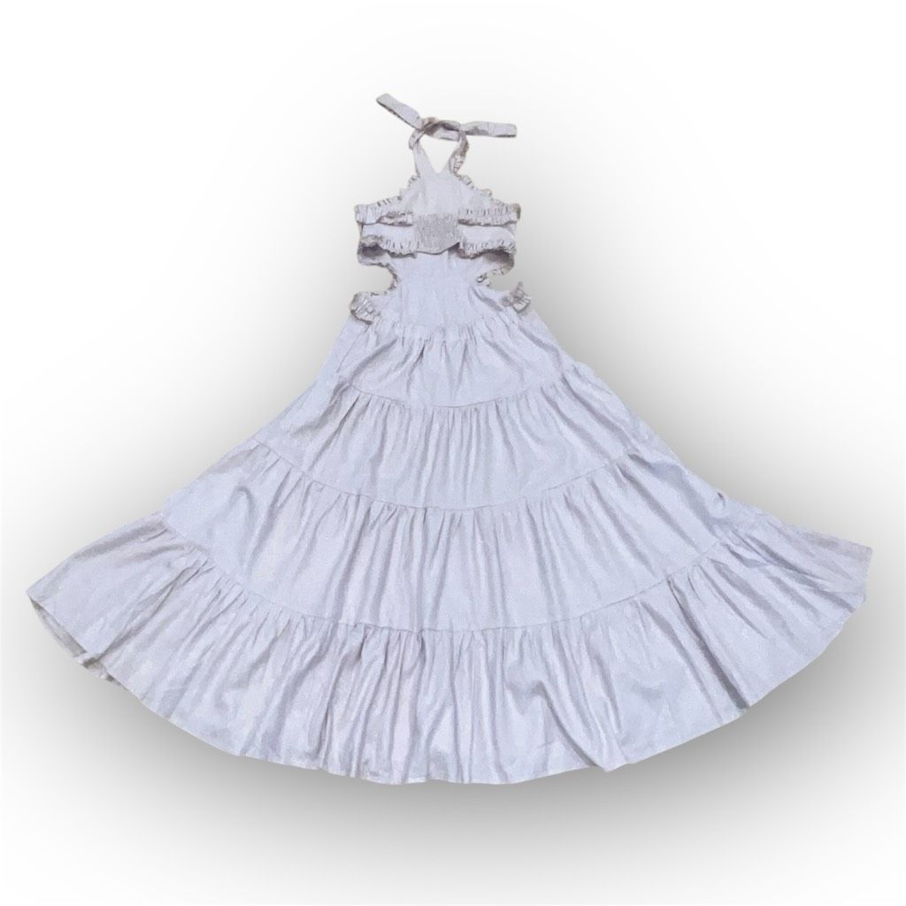 Anthropologie Margo Baridon x Anthropologie Ruffle Accented Halter Tie Max Size XS / US 0-2 / IT 36-38 - 3 Thumbnail
