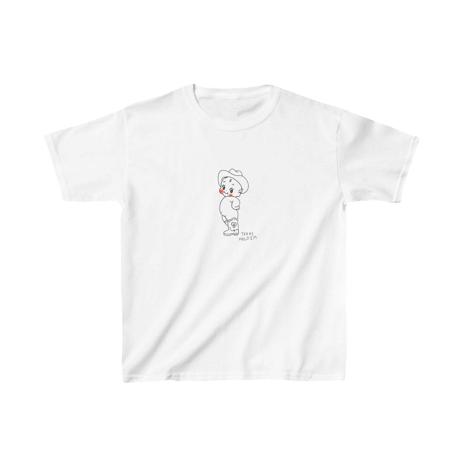 Other Western Cowboy Kewpie Angel Baby Tee Size XL / US 12-14 / IT 48-50 - 3 Thumbnail