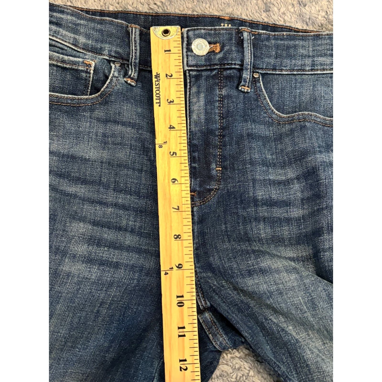 White House Black Market White House Black Market Jeans Womens 2 Everyday Soft Skinny Denim Blue Size 26" / US 2 / IT 38 - 5 Thumbnail