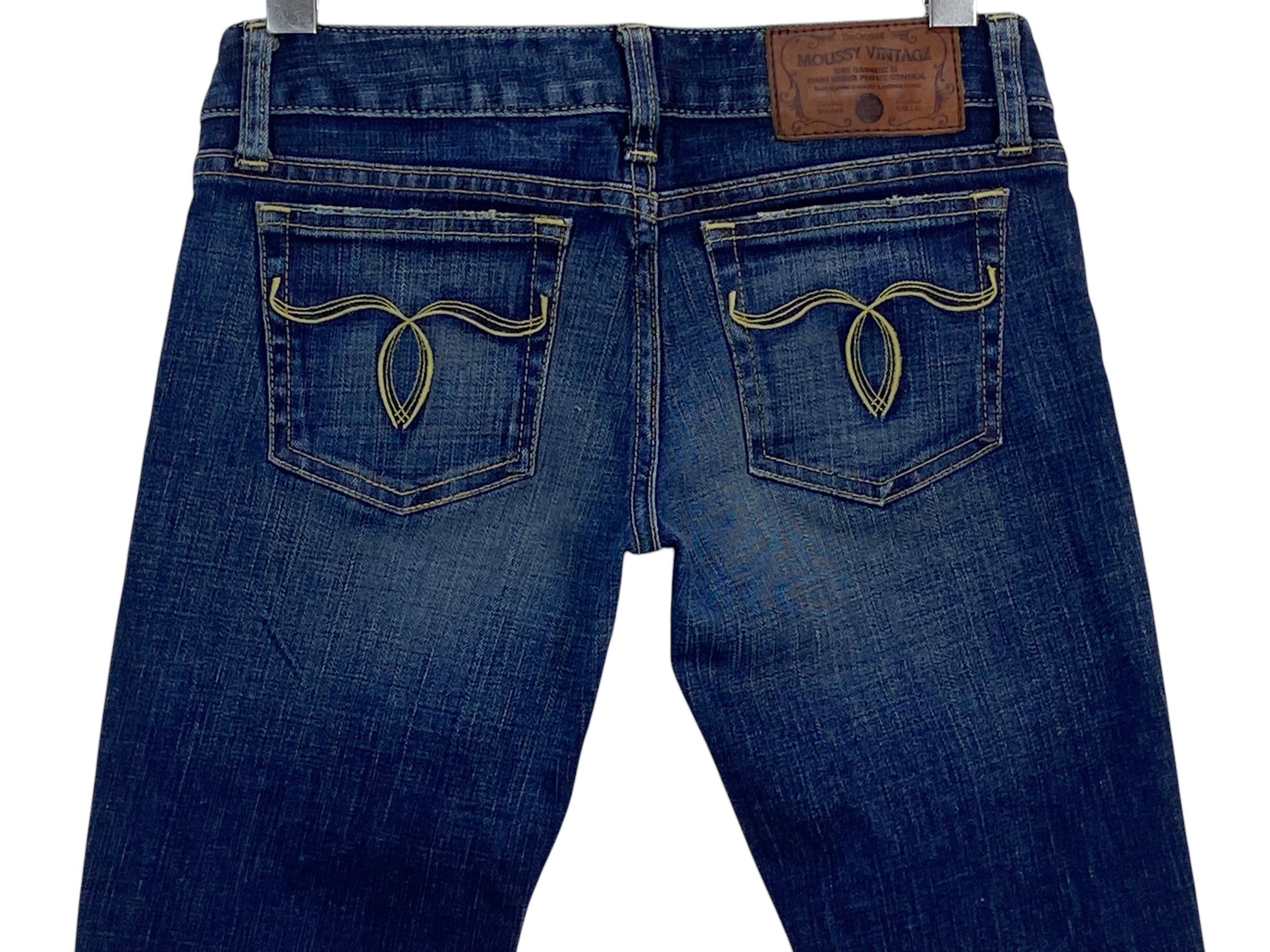 Japanese Brand × MOUSSY Moussy Jeans Skinny Jeans Low Rise Jeans Size 25" / US 0 / IT 36 - 5 Thumbnail