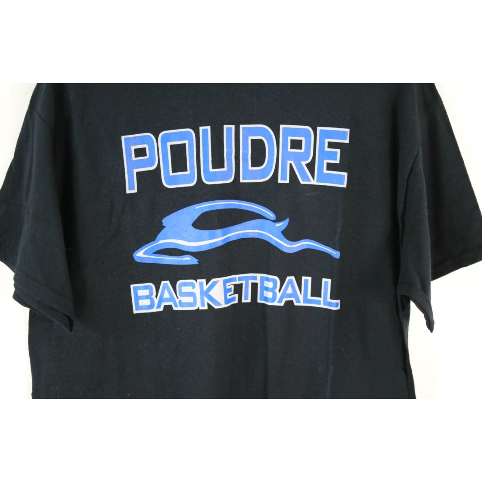Gildan Poudre Basketball Ft. Collins CO Mens Large Black Gildan Heavy Cotton Size US L / EU 52-54 / 3 - 3 Thumbnail