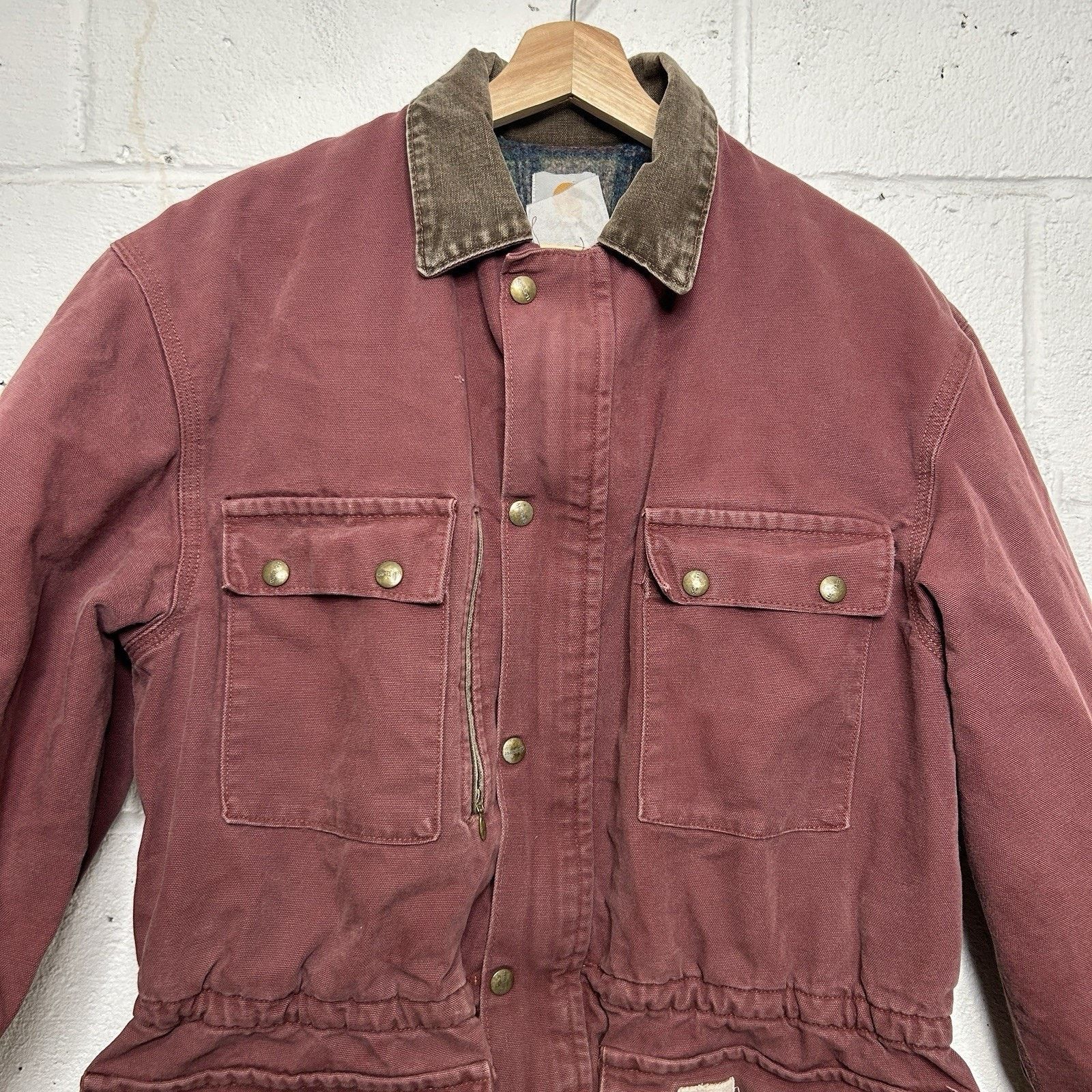 Carhartt Vintage Carhartt Blanket-Lined Trail Jacket “Redwood” PB1136 Size US M / EU 48-50 / 2 - 3 Thumbnail