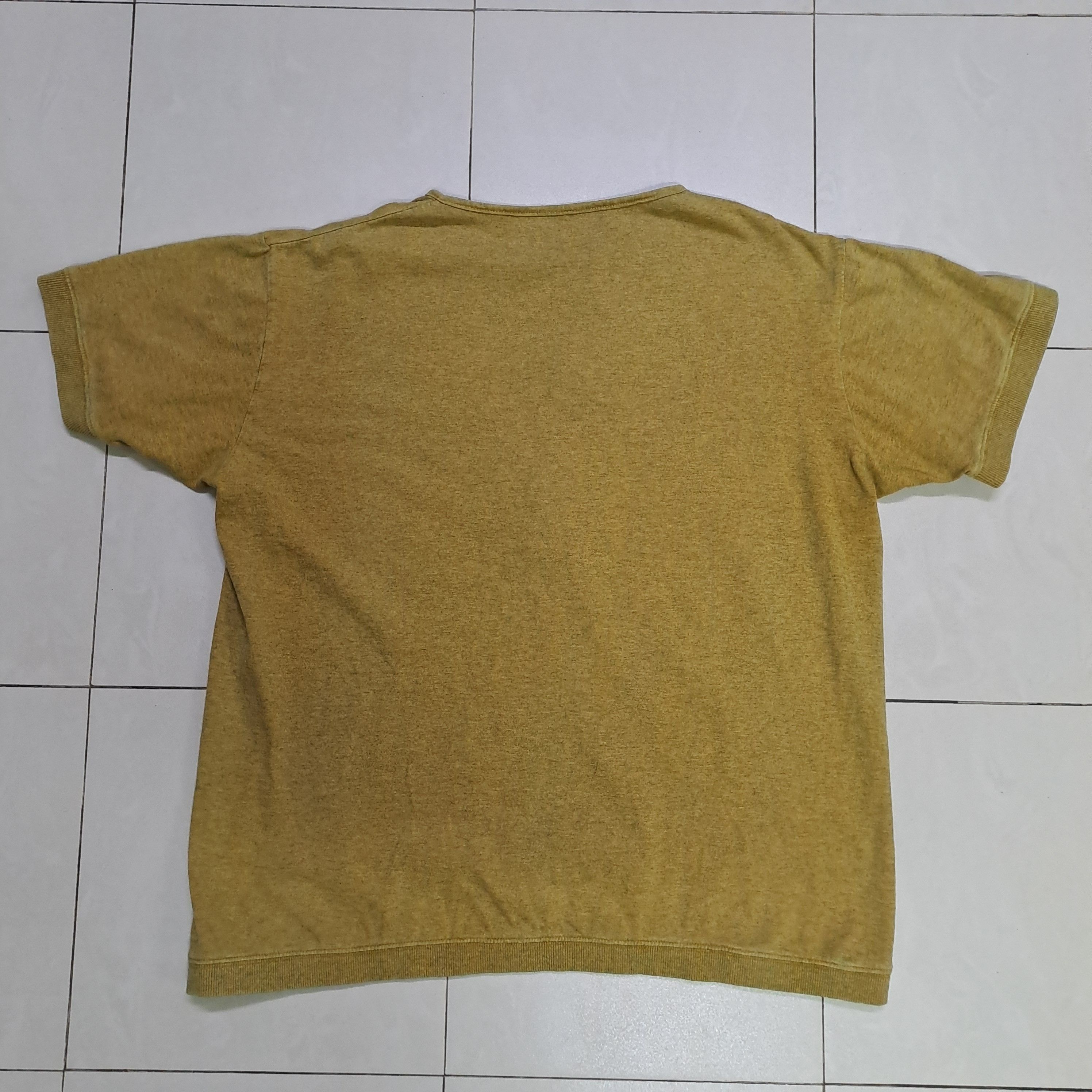 Japan Blue Aozora Blue Heaven Henley T Shirt Size US M / EU 48-50 / 2 - 7 Thumbnail