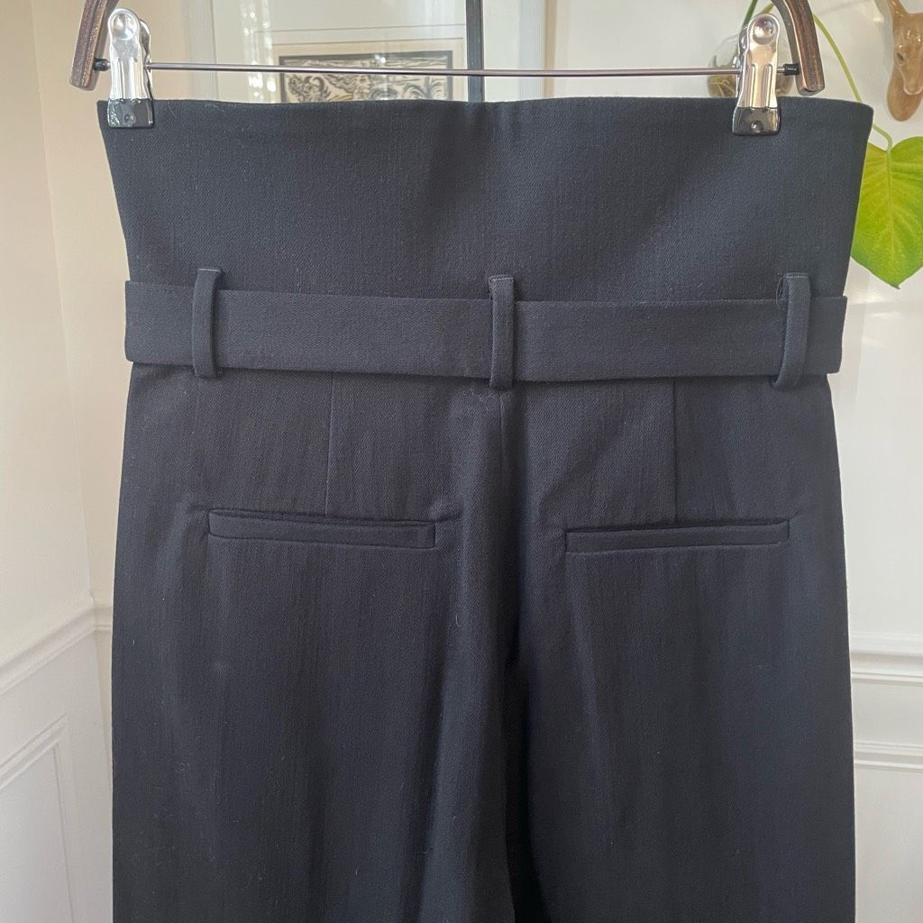 Iro NWOT IRO Caelia High Waist Paperbag Trousers Pants $500 36 4 Size 27" / US 4 / IT 40 - 8 Thumbnail
