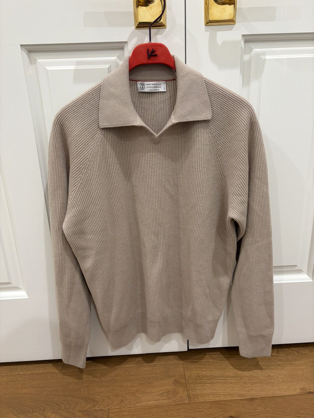 Brunello Cucinelli Brunello Cucinelli English Rib Cashmere Sweater Size US M / EU 48-50 / 2 - 1 Thumbnail