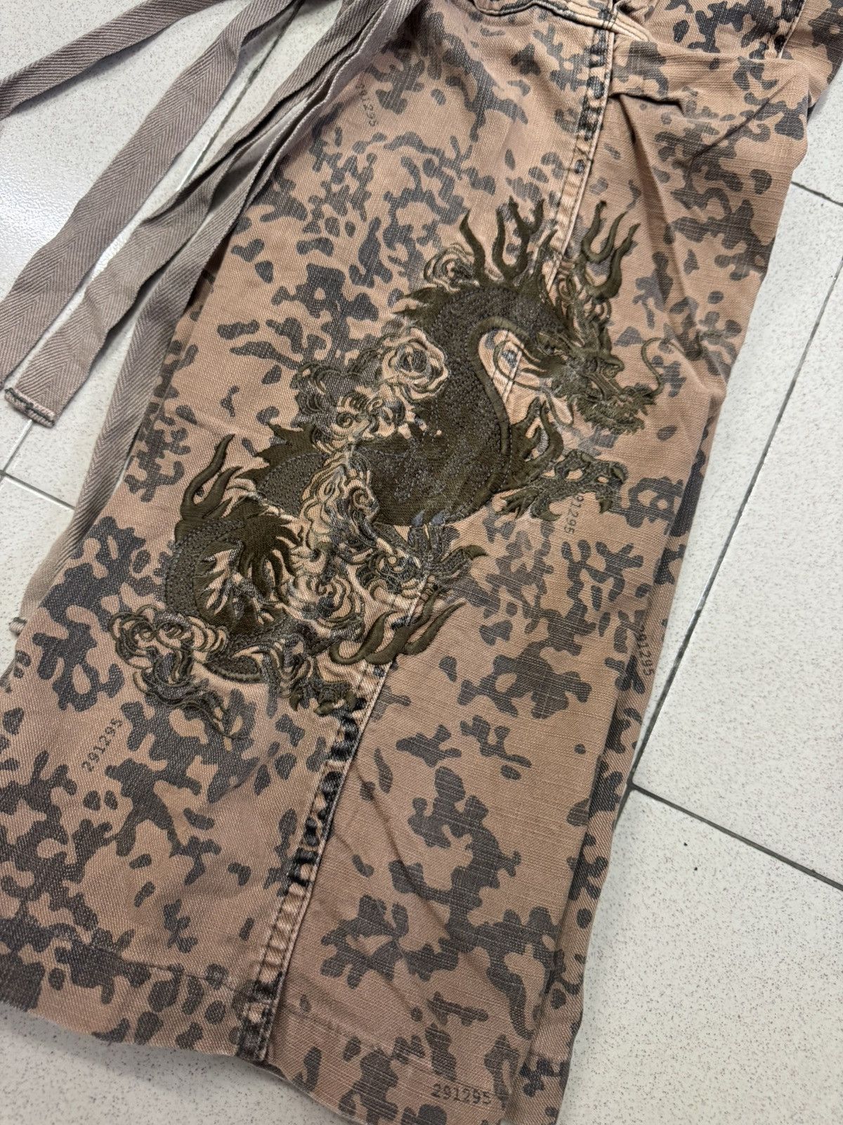 291295=Homme 291295 HOMME MULTIPOCKETS BONDAGE CARGO PANTS Size US 34 / EU 50 - 10 Thumbnail