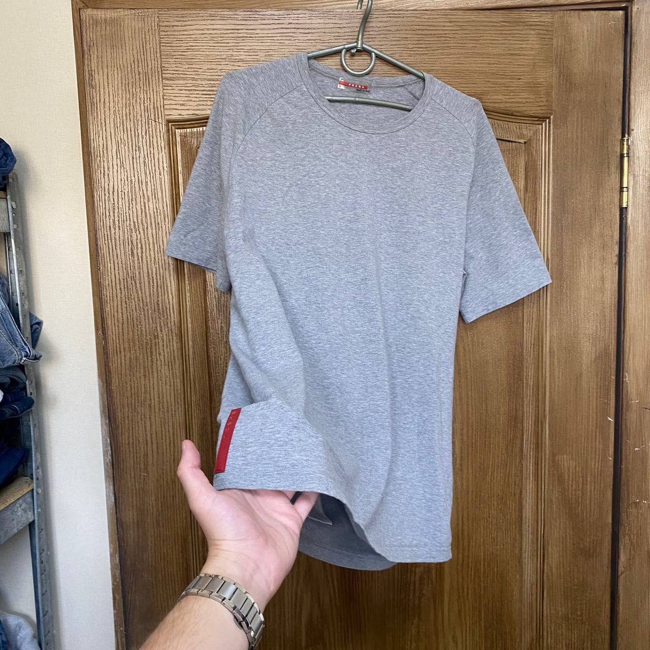 Prada Prada T-Shirt Red Tab Size US L / EU 52-54 / 3 - 1 Thumbnail