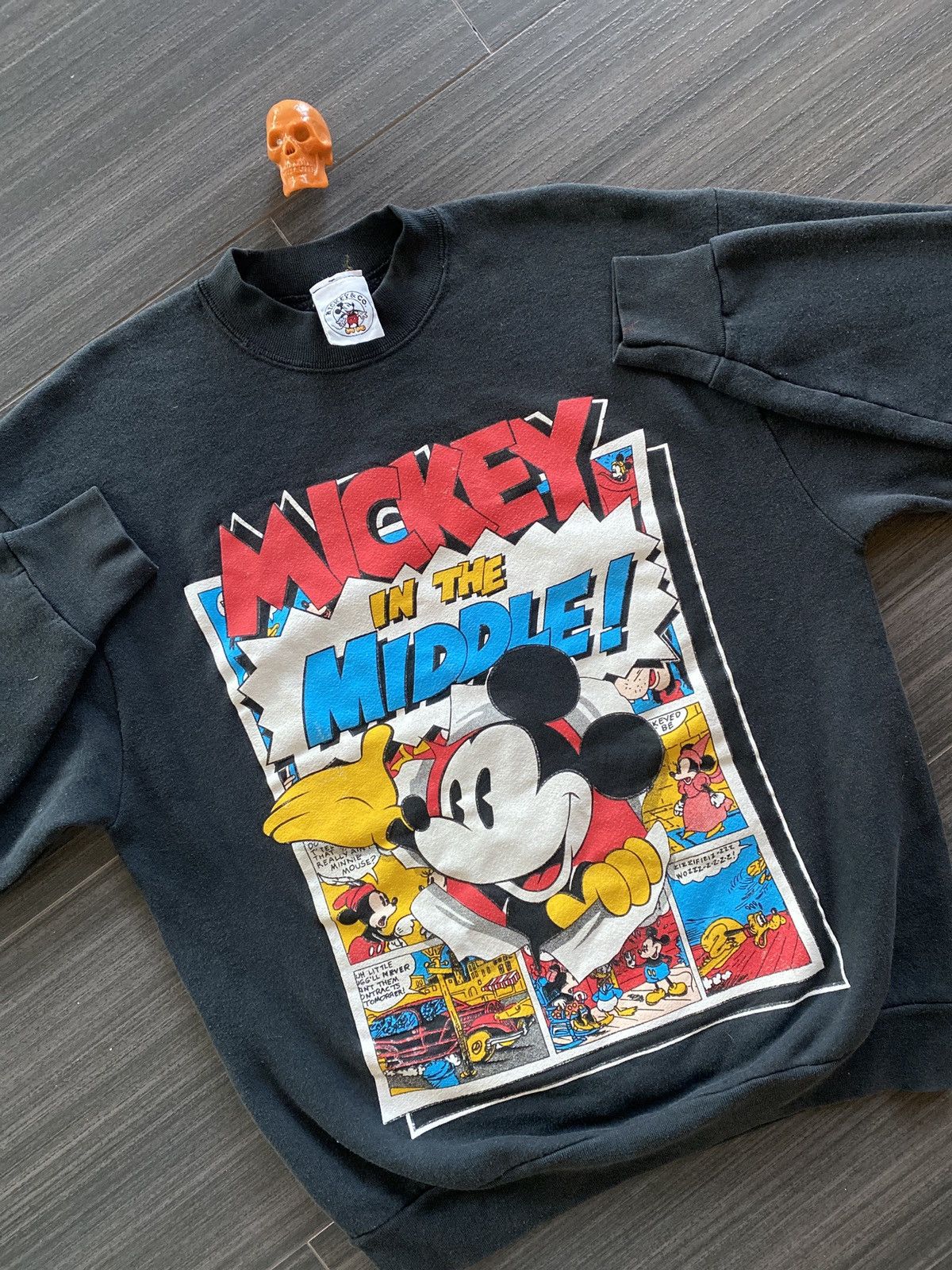 Disney × Mickey & Co. × Vintage 90s Disney Mickey Mouse sweatshirt XL Size US XL / EU 56 / 4 - 1 Thumbnail