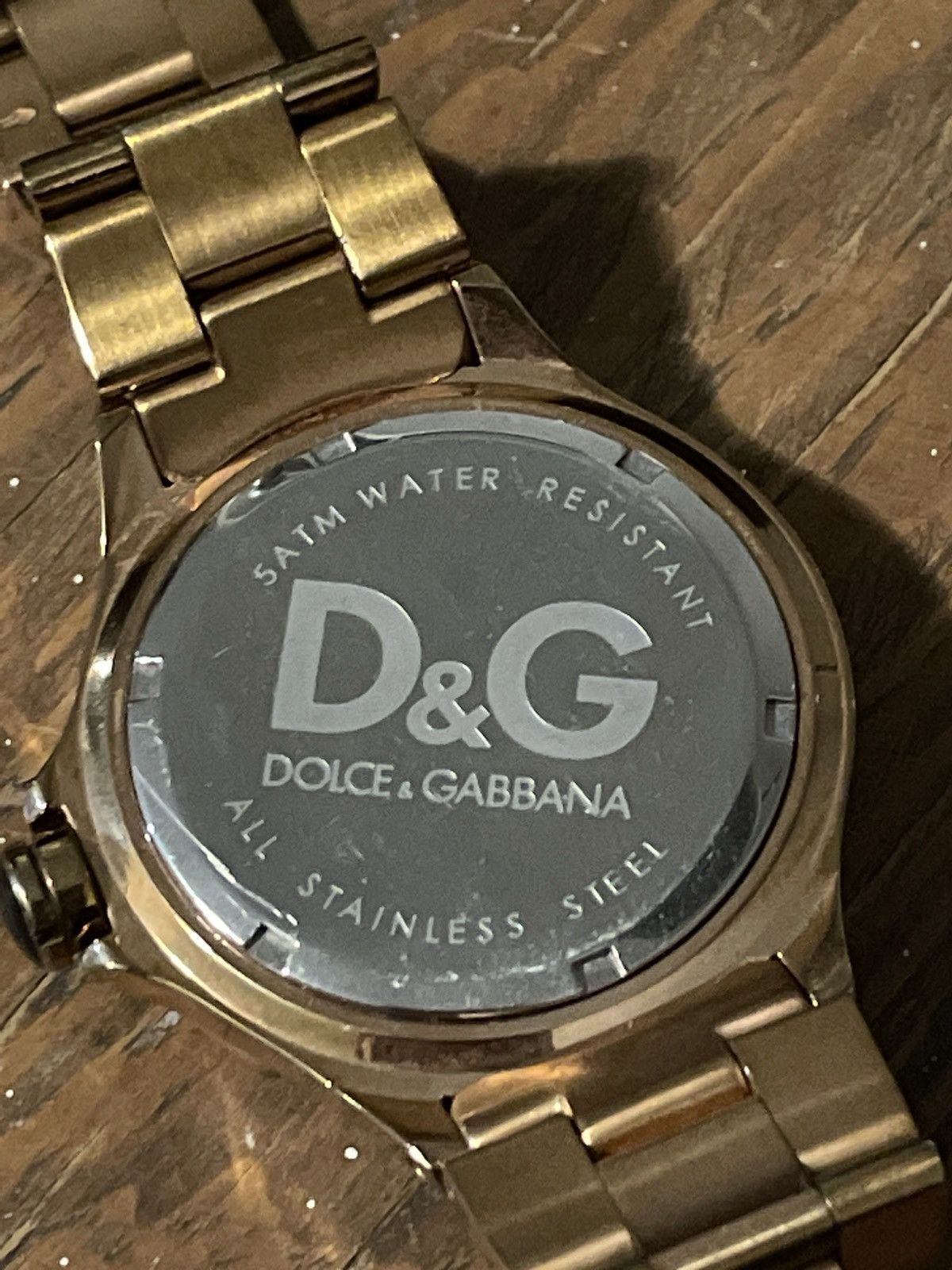 Dolce & Gabbana Women’s Dolce & Gabbana Gold/Black Watch DW0660 Size ONE SIZE - 2 Thumbnail