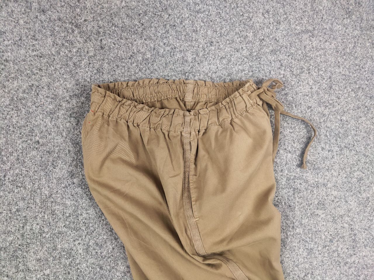 Xirena Xirena Design Ankle Trouser Cotton Beige Stripe Pocket Pants Size 32" / US 10 / IT 46 - 11 Thumbnail