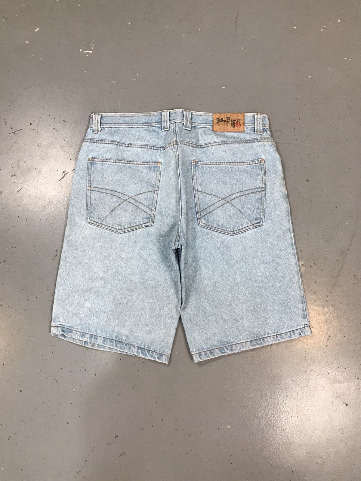 JNCO × Southpole × Vintage Vintage earn baner skater denim jort Size US 34 / EU 50 - 2 Thumbnail