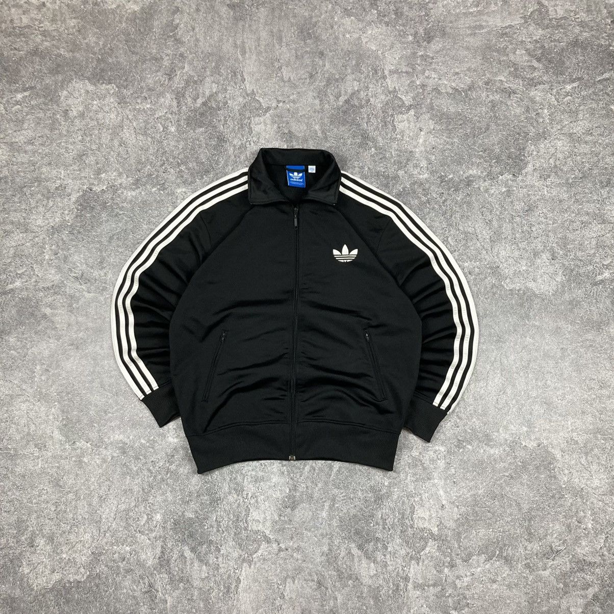 Adidas Vintage Adidas Firebird Striped Trefoil Zip Track Jacket Size US M / EU 48-50 / 2 - 1 Thumbnail