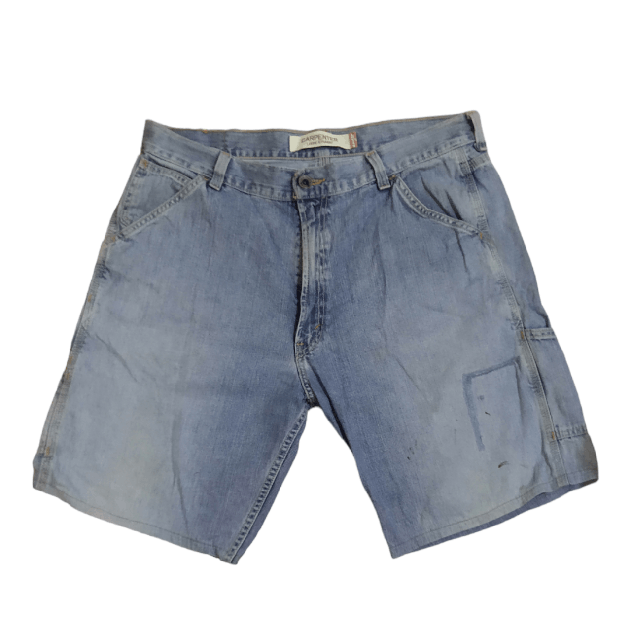 Levi's Distressed Levis carpenter jeans shorts pants Size US 38 / EU 54 - 1 Thumbnail