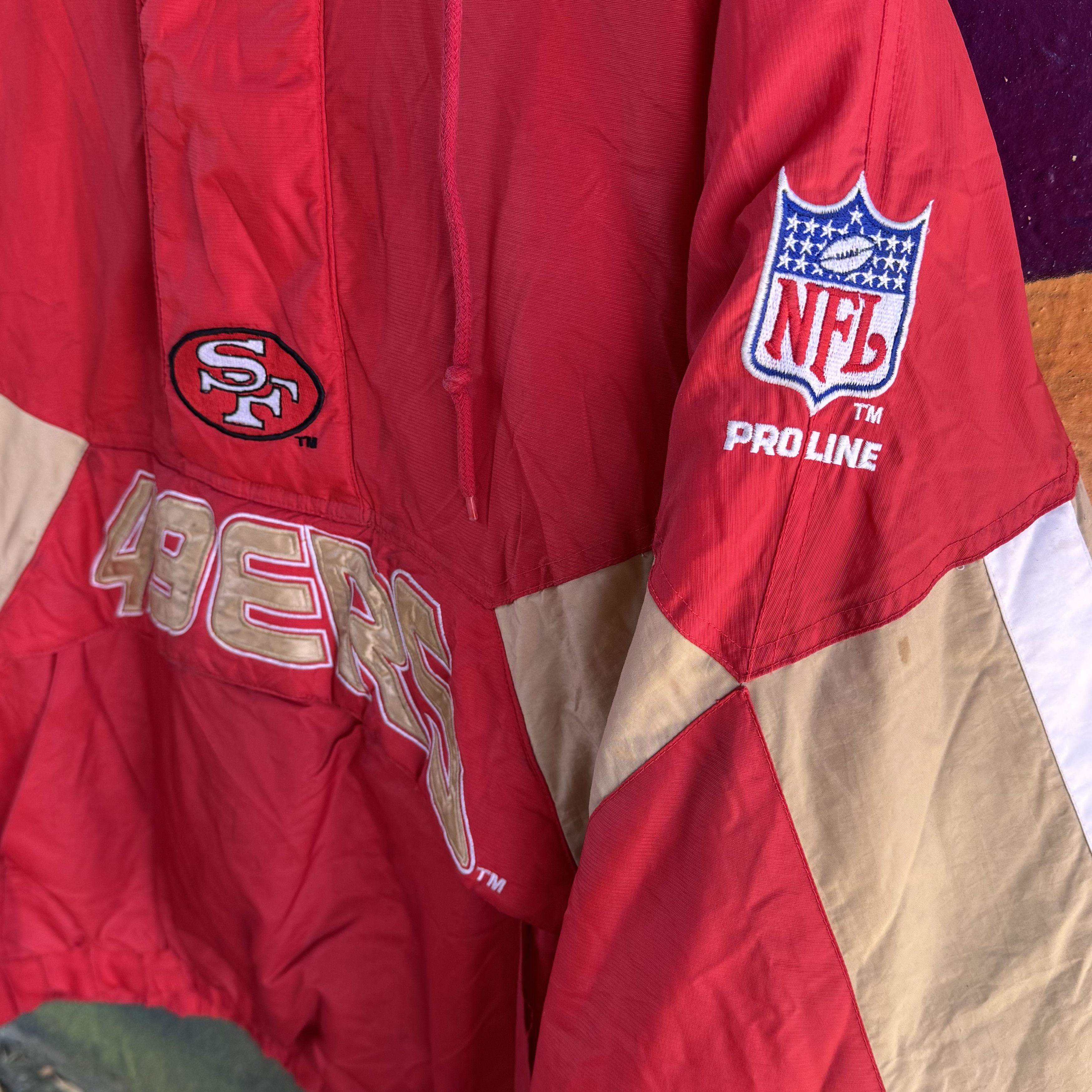 Starter Vintage San Francisco 49ers Starter Pullover Size US XL / EU 56 / 4 - 6 Thumbnail
