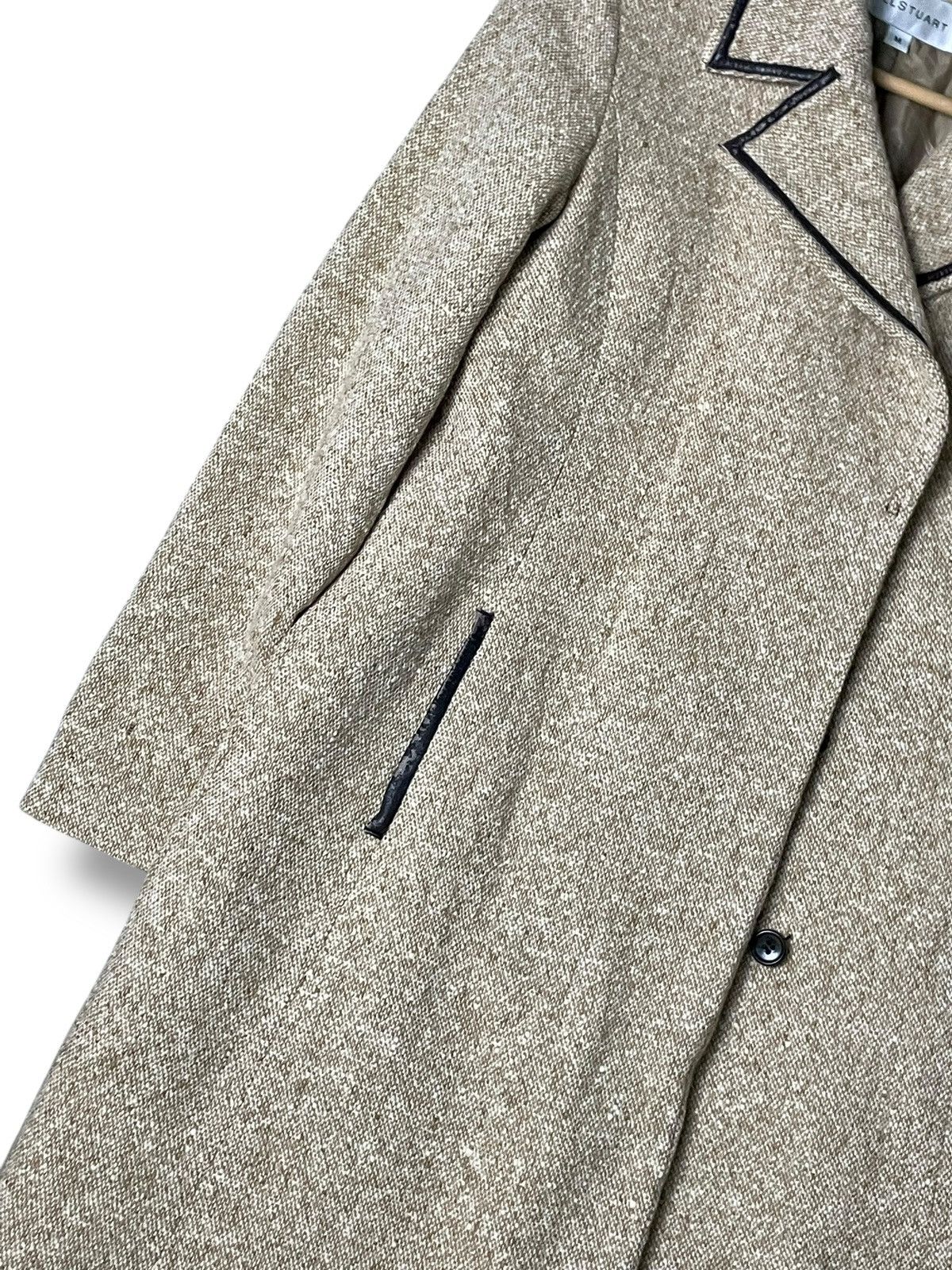 Jil Stuart × Vintage Jill Stuart Brand Long Wool Coat (61) Size US M / EU 48-50 / 2 - 3 Thumbnail