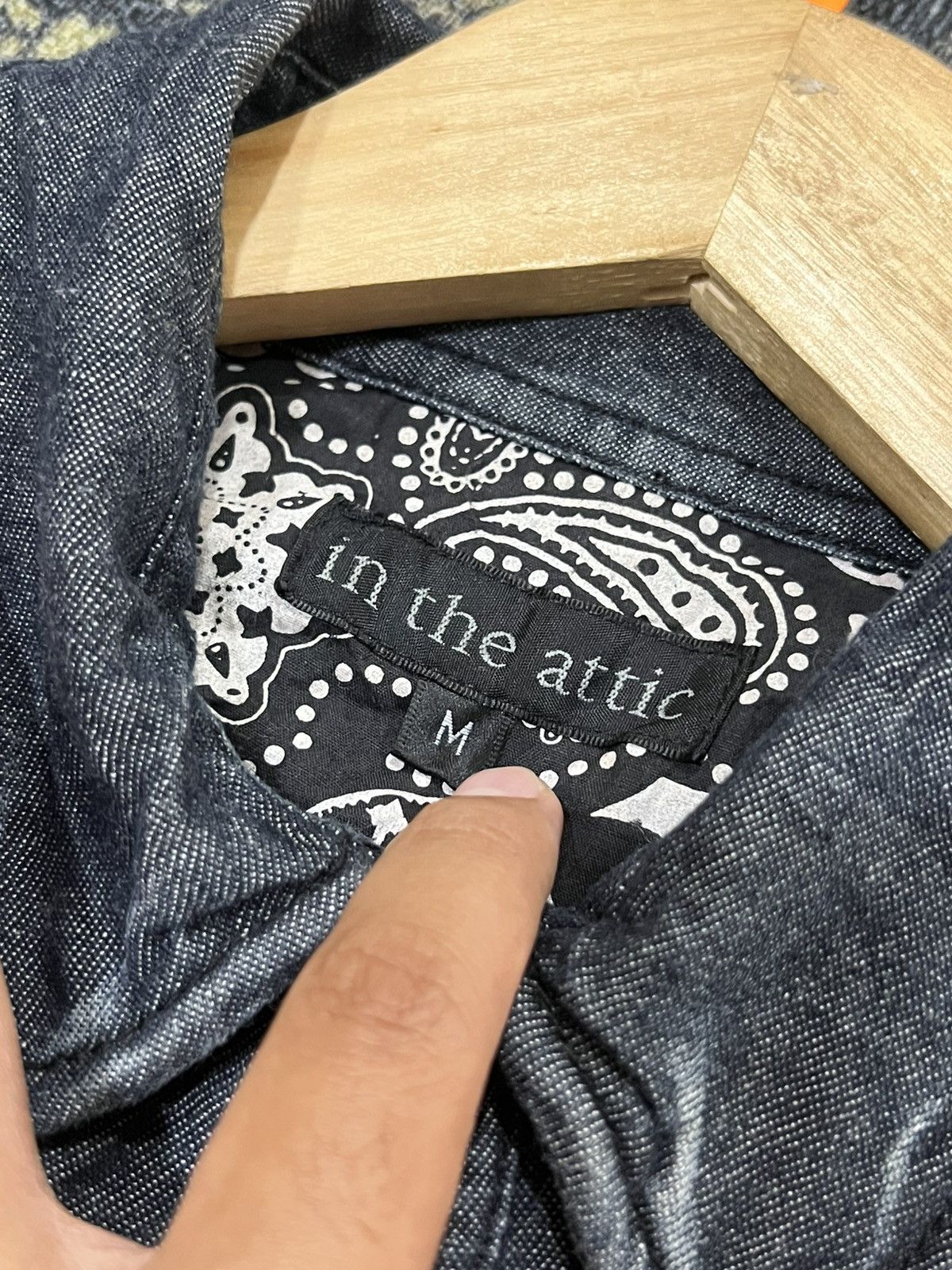 In The Attic In The Attic Synchronous Denim Button Shirt Size US S / EU 44-46 / 1 - 14 Thumbnail