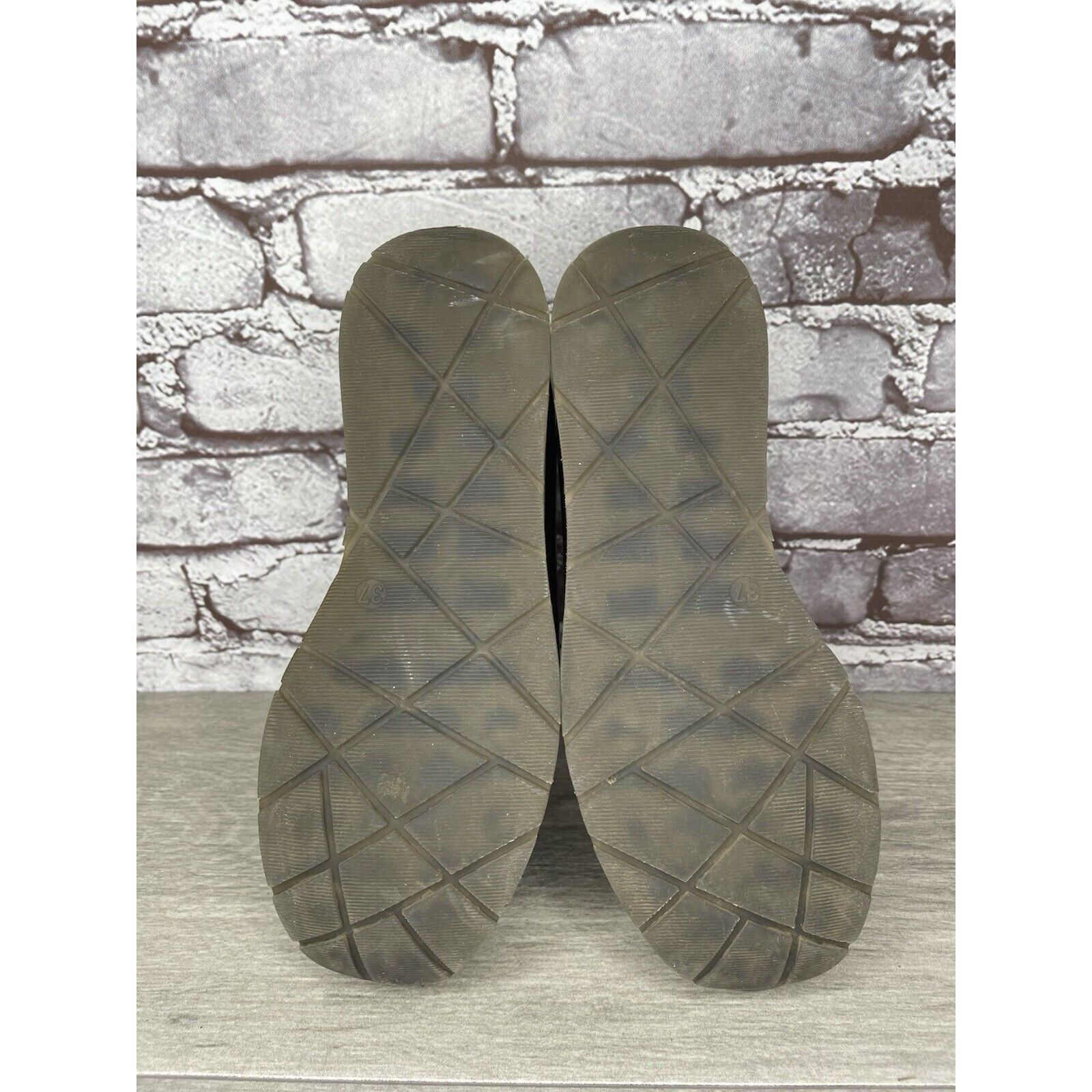 Other Musette Pewter Metallic Patent Leather Kiltie Wedge Shoes Wo Size US 7 / IT 37 - 17 Thumbnail