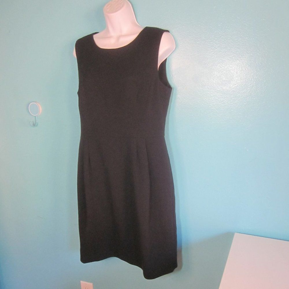 Kate Spade Kate Spade Womens Size 12 Black Sheath Work Dress Lined with Size L / US 10 / IT 46 - 1 Thumbnail