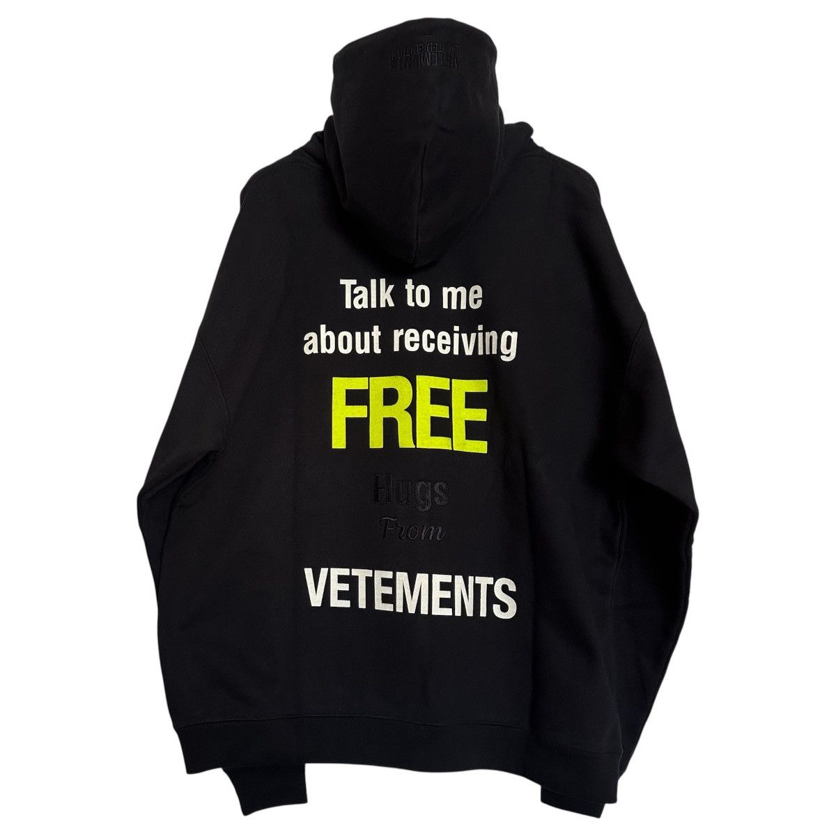 Vetements Free Hugs Hoodie | Grailed