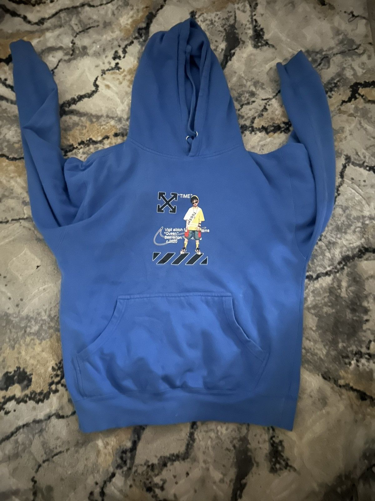 Other Blue off white hoodie Size US M / EU 48-50 / 2 - 1 Preview