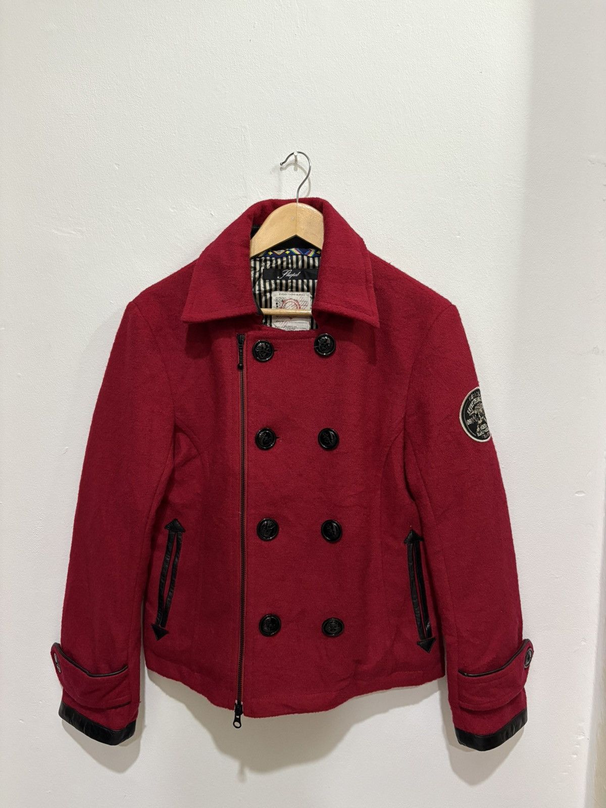 Japanese Brand Shapel Charles 'Blend the colond' wool Jacket Size US S / EU 44-46 / 1 - 3 Thumbnail