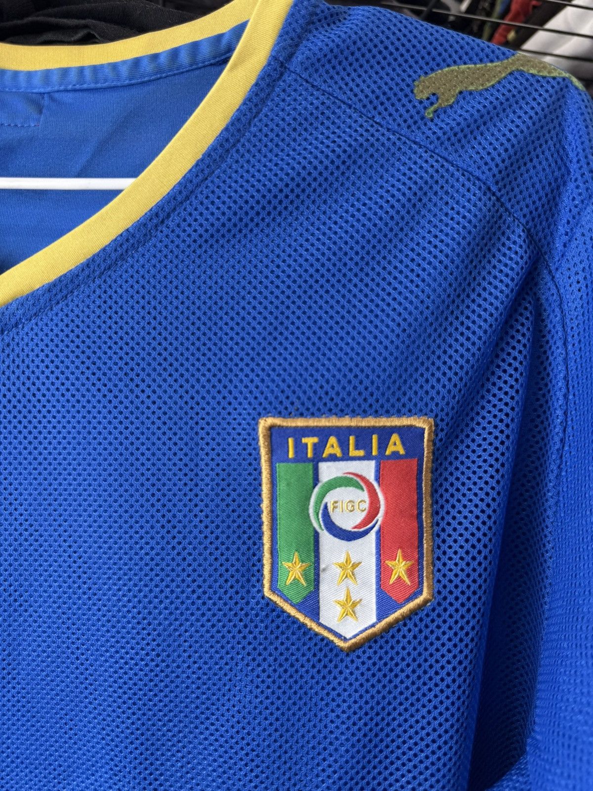 Puma Vintage Puma Italy Soccer Jersey Size US M / EU 48-50 / 2 - 7 Thumbnail