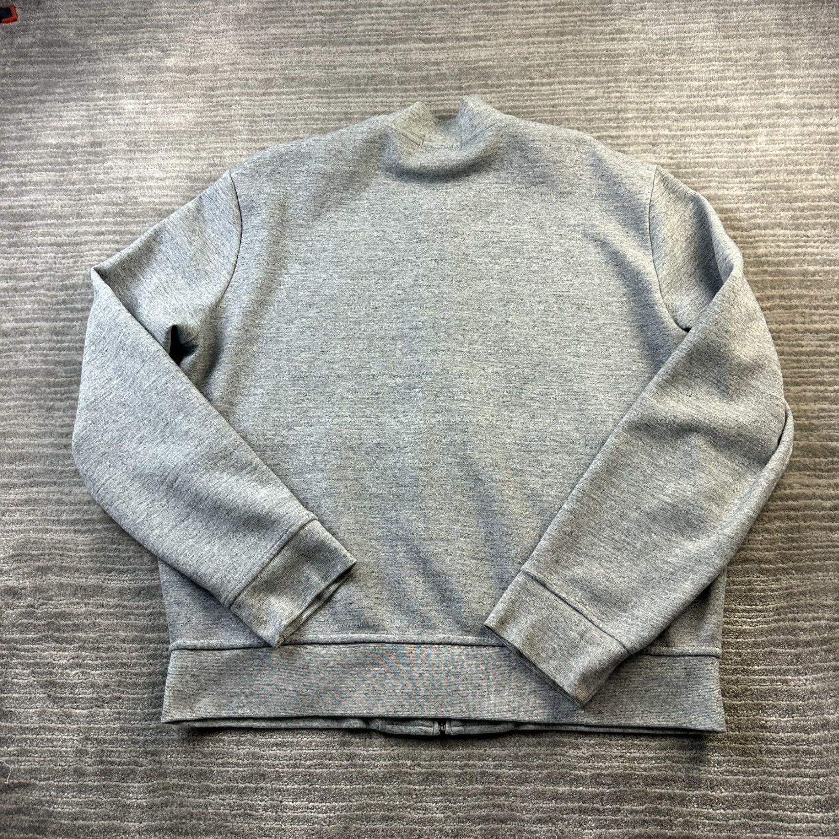 Polo Ralph Lauren Polo Ralph Lauren Jacket Mens XL Gray Double Knit Tech Fleece Bomber Hooded Full Zip Pockets Logo Vintage: No Size US XL / EU 56 / 4 - 2 Thumbnail