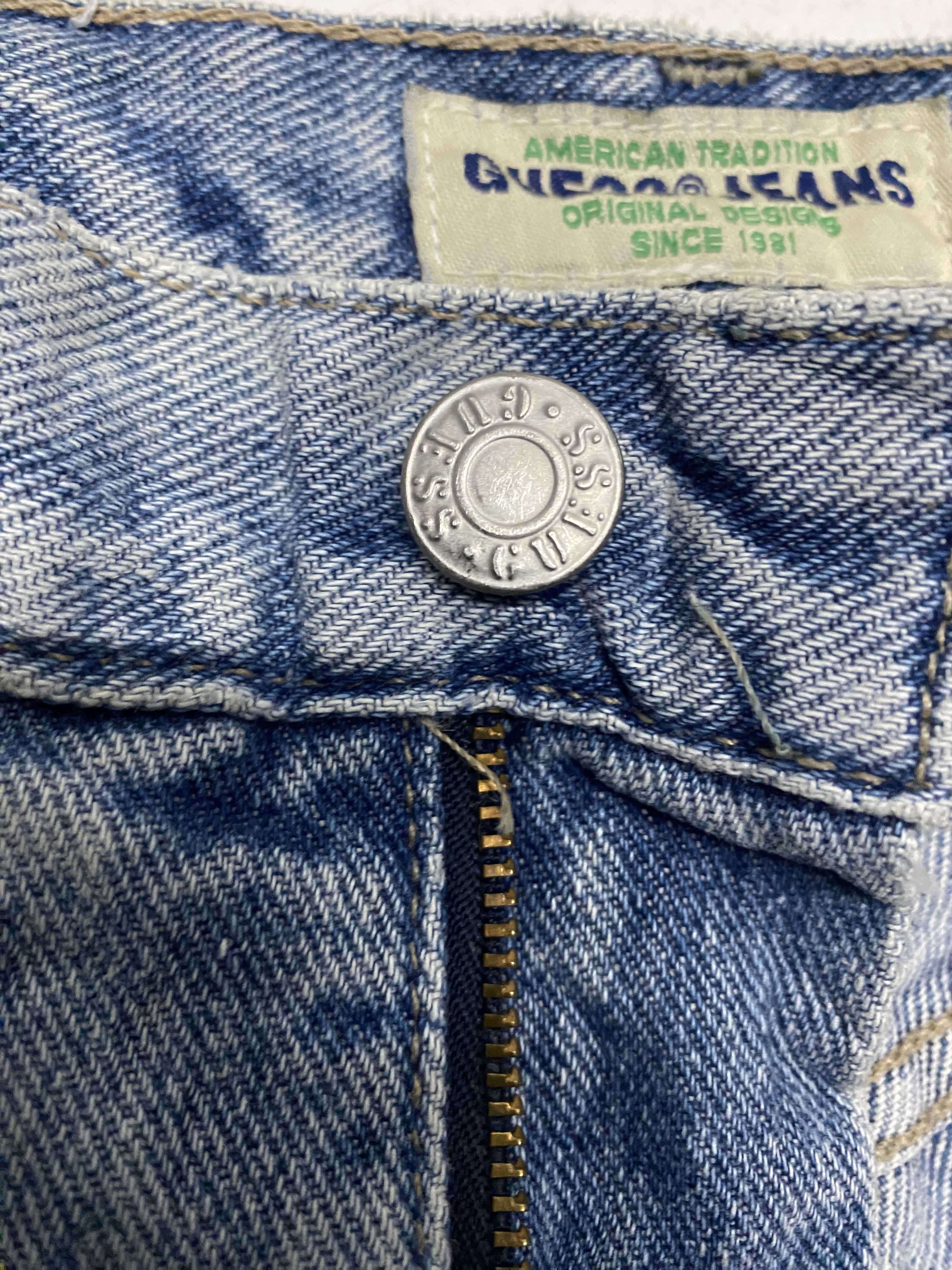 Guess Vintage 90s Guess Jeans USA Tradition Denim Straight Fit Size US 32 / EU 48 - 8 Thumbnail