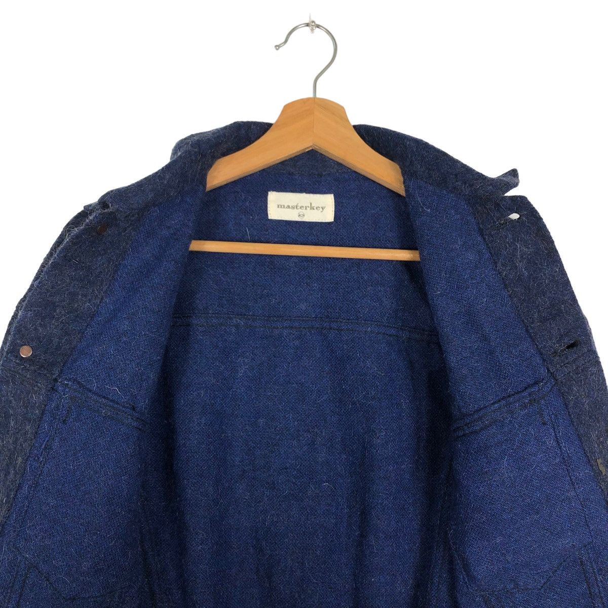 Japanese Brand 🔥MOHAIR JACKET MASTERKEY JAPAN INSPIRE RICK OWENS Size US M / EU 48-50 / 2 - 11 Thumbnail