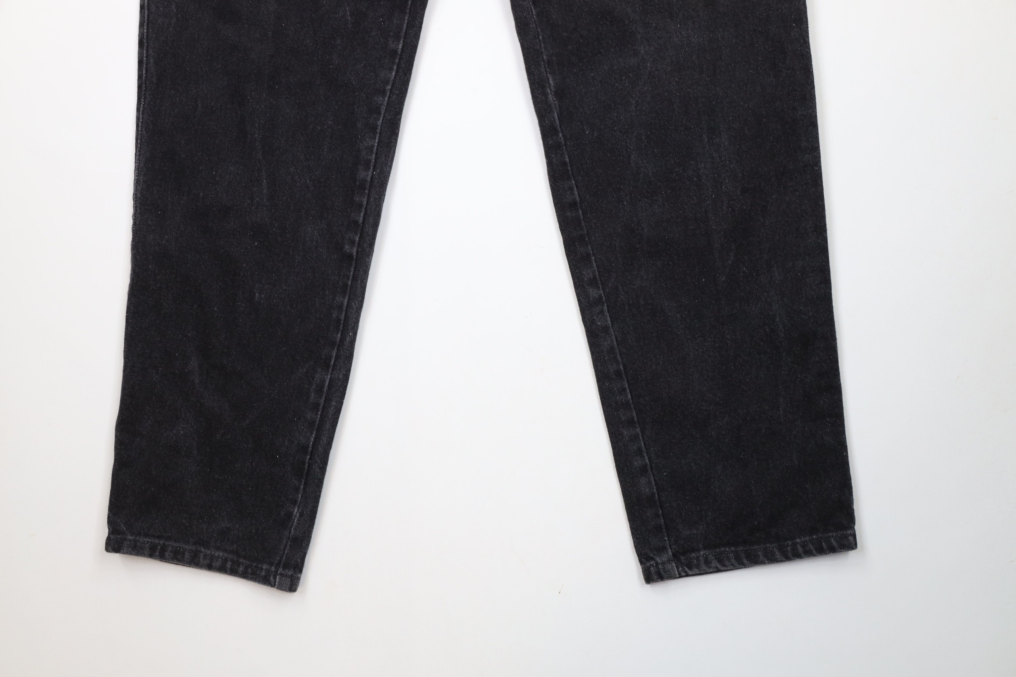 Vintage Vintage 90s Streetwear Relaxed Tapered Leg Denim Jeans Black Size US 36 / EU 52 - 4 Thumbnail