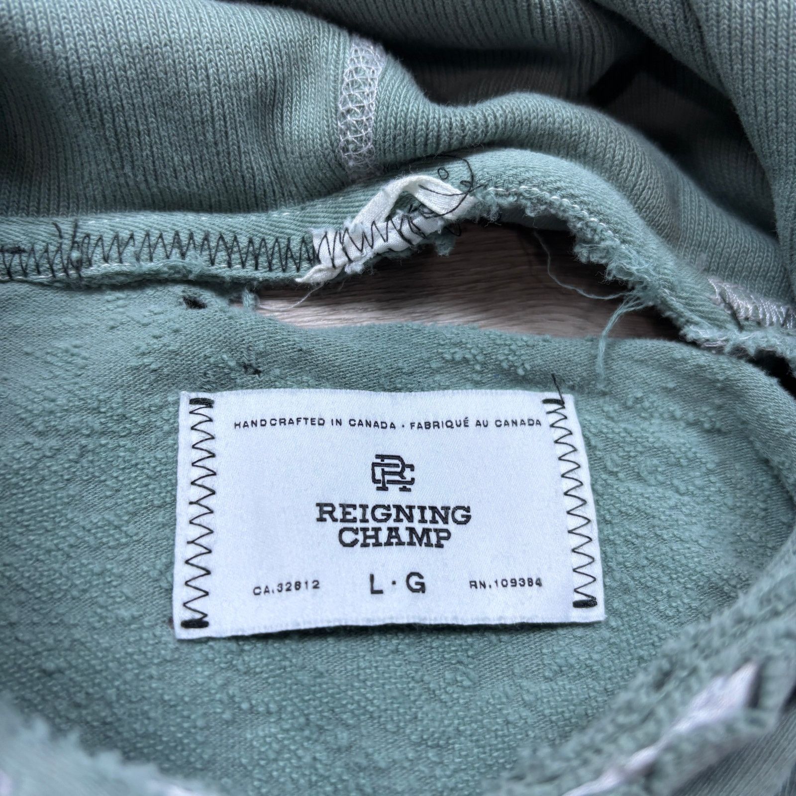 Reigning Champ × Union LA Reigning Champ x Union Saint Luis Distressed Hoodie Men's L Size US L / EU 52-54 / 3 - 4 Thumbnail
