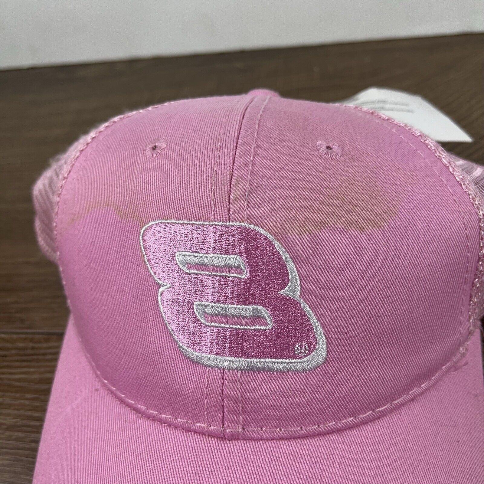 Other Dale Earnhardt Jr 8 Hat Snapback Hat Pink Hat Adjustable Pin Size ONE SIZE - 9 Thumbnail