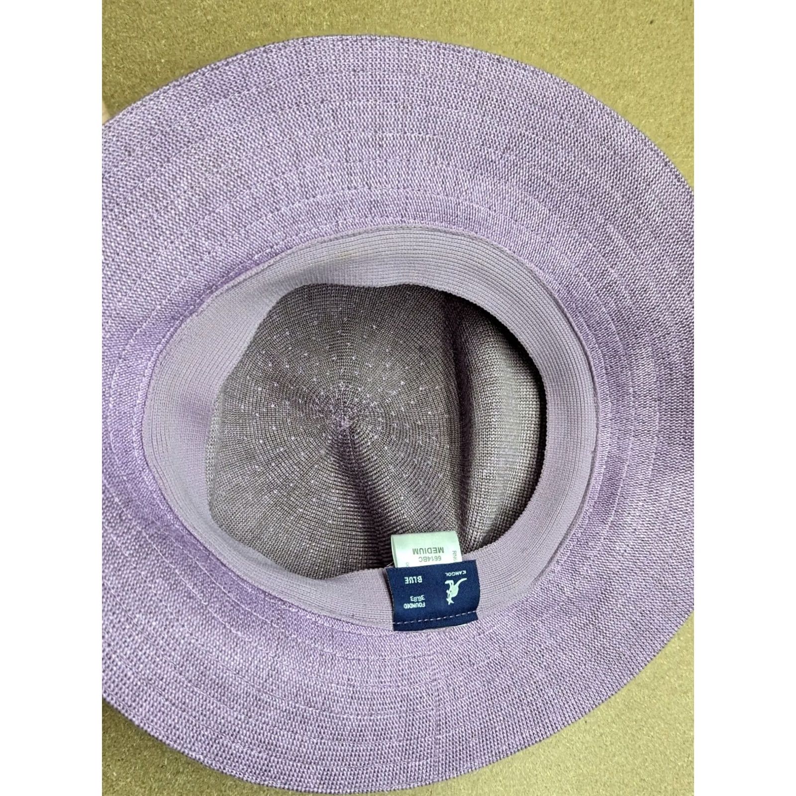 Kangol Kangol Womens Wide Brim Hat Medium Purple Sun Summer Ladies Brim Hat Womens Purple Kangol Size M Size ONE SIZE - 5 Thumbnail