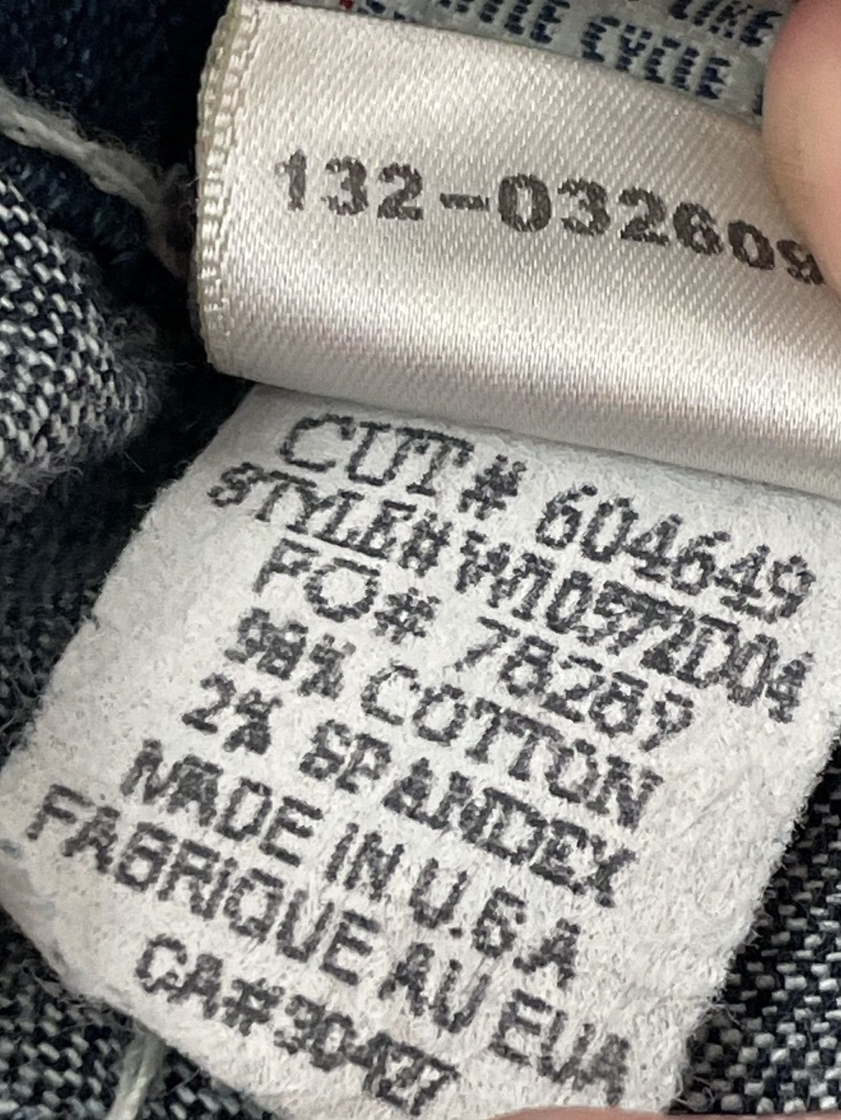 True Religion Vintage 00's True Religion Y2K Denim Jeans Pocket Logo Size 24" / US 00 / IT 34 - 11 Thumbnail