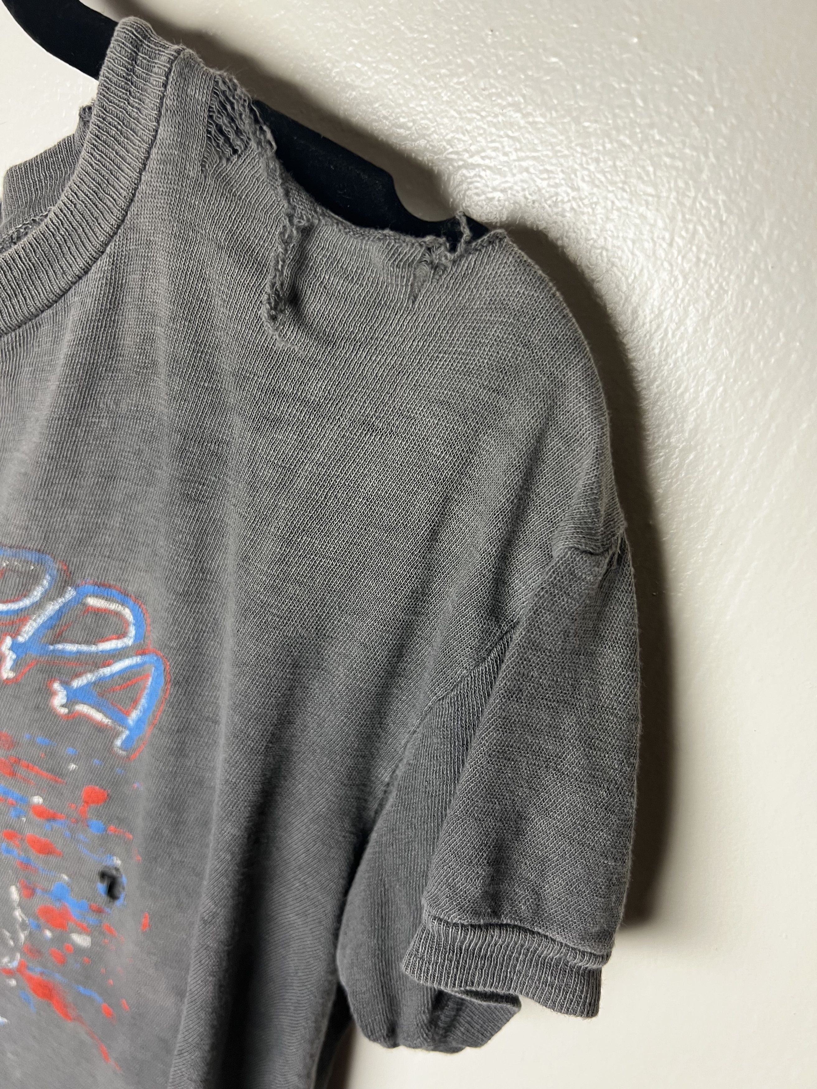 Vintage Vintage 1980's Frank Zappa Double Sided Concert T-Shirt Size US S / EU 44-46 / 1 - 5 Thumbnail