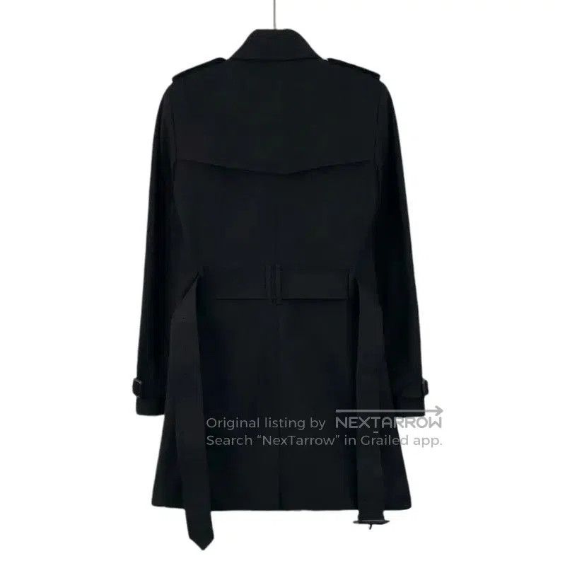 Burberry Burberry Women's Black Polyester Trench Coat. Size XS / US 0-2 / IT 36-38 - 2 Thumbnail