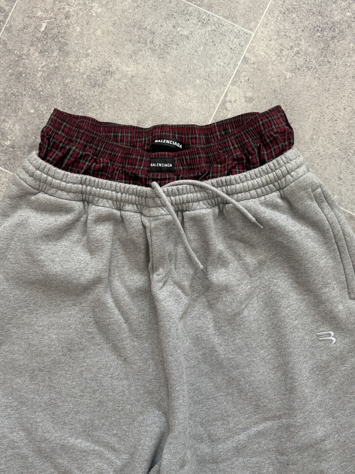 Balenciaga Balenciaga Underwear Boxer brief sweats double waist band Size US 32 / EU 48 - 3 Thumbnail