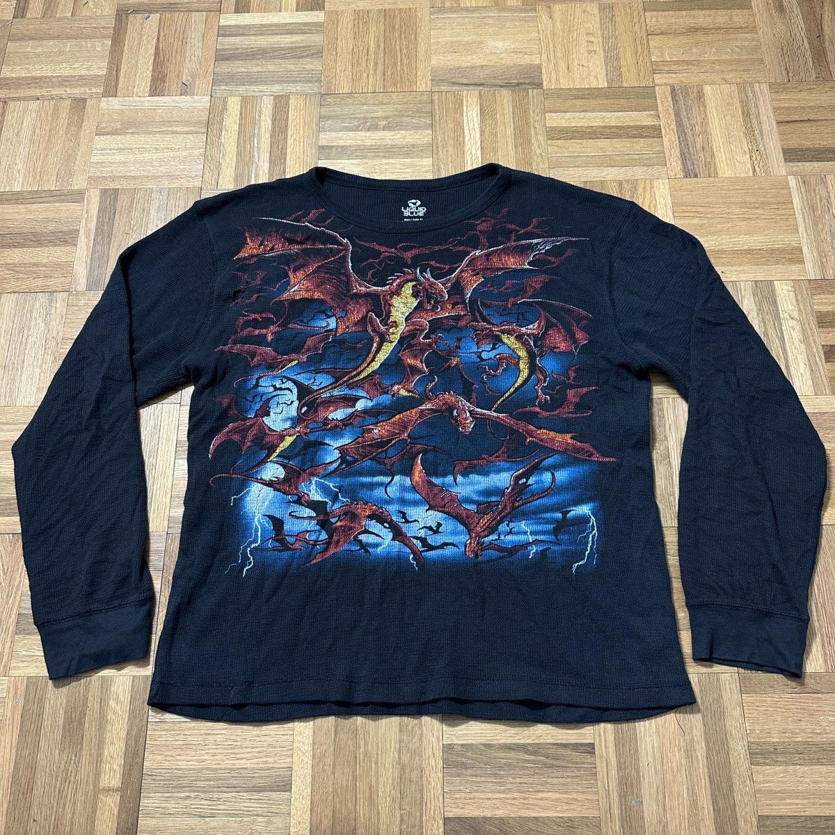 Liquid Blue Liquid Blue Dragons long sleeve thermal shirt Size US XL / EU 56 / 4 - 1 Thumbnail