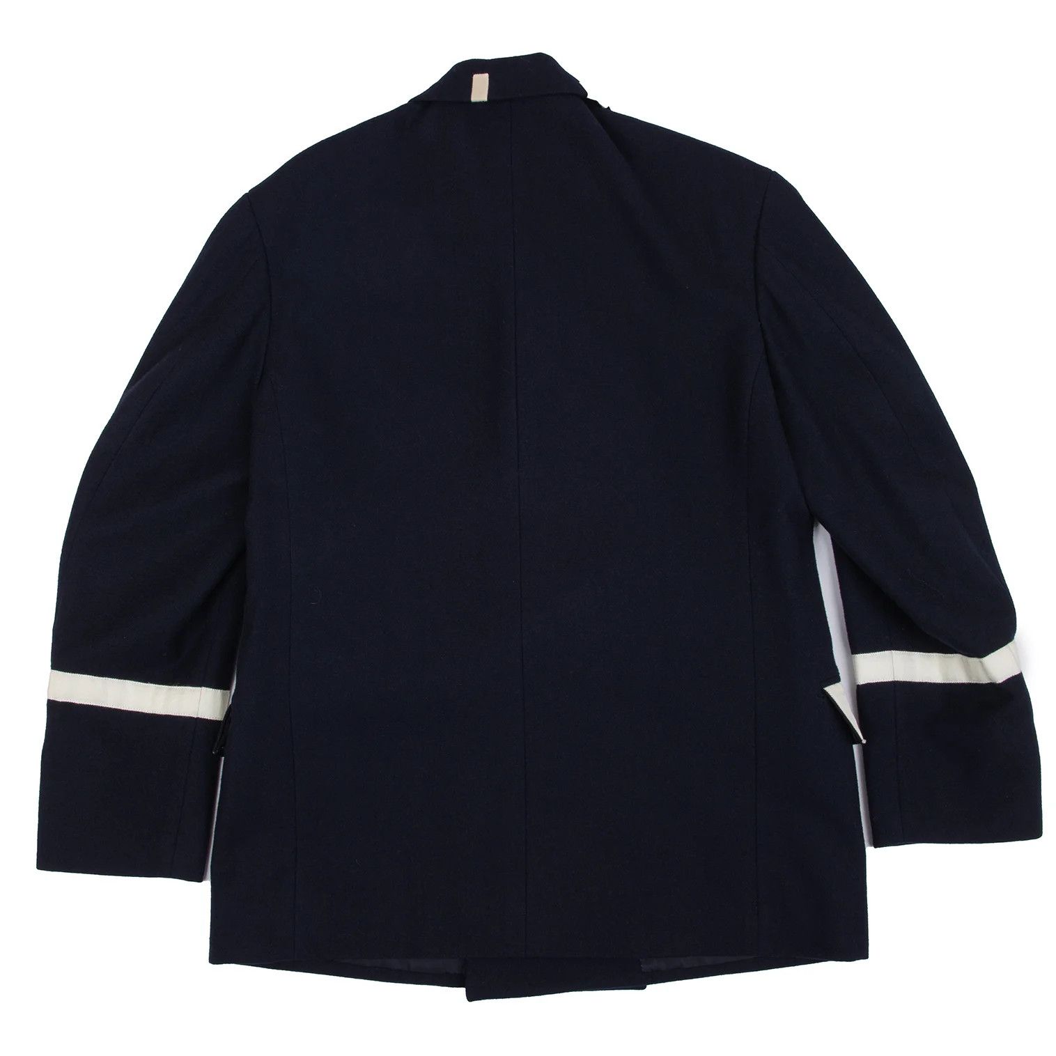 Yohji Yamamoto Yohji Yamamoto Wool Double Jacket Set in Navy Size US S / EU 44-46 / 1 - 11 Thumbnail