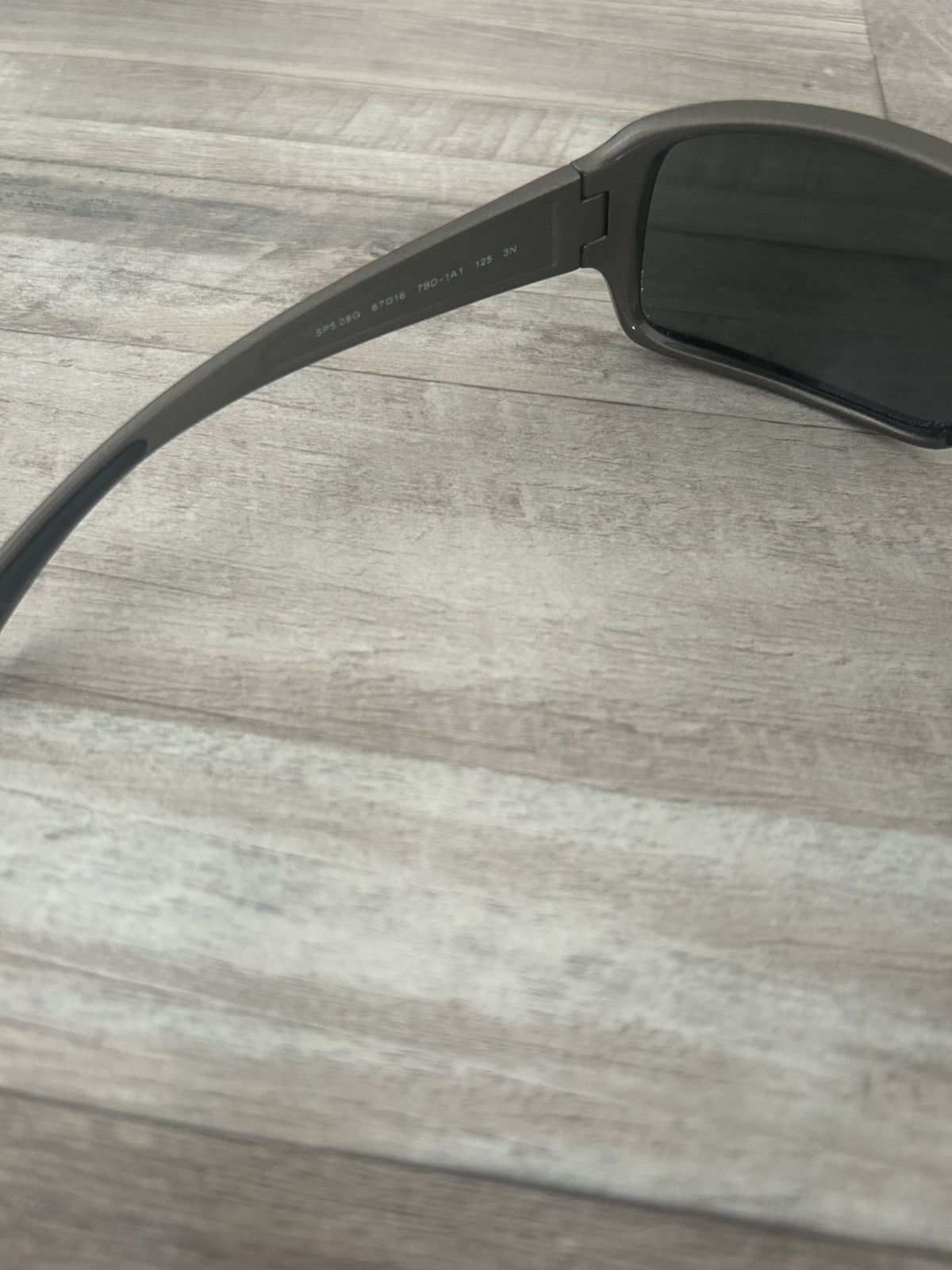 Prada Linea Rossa Sunglasses Grey Metallic