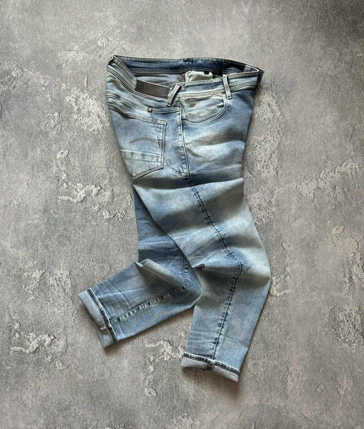 G-Star × Vintage G star raw 36/34 G-bleid slim denim pant trouser Jean chino Size US 36 / EU 52 - 13 Thumbnail