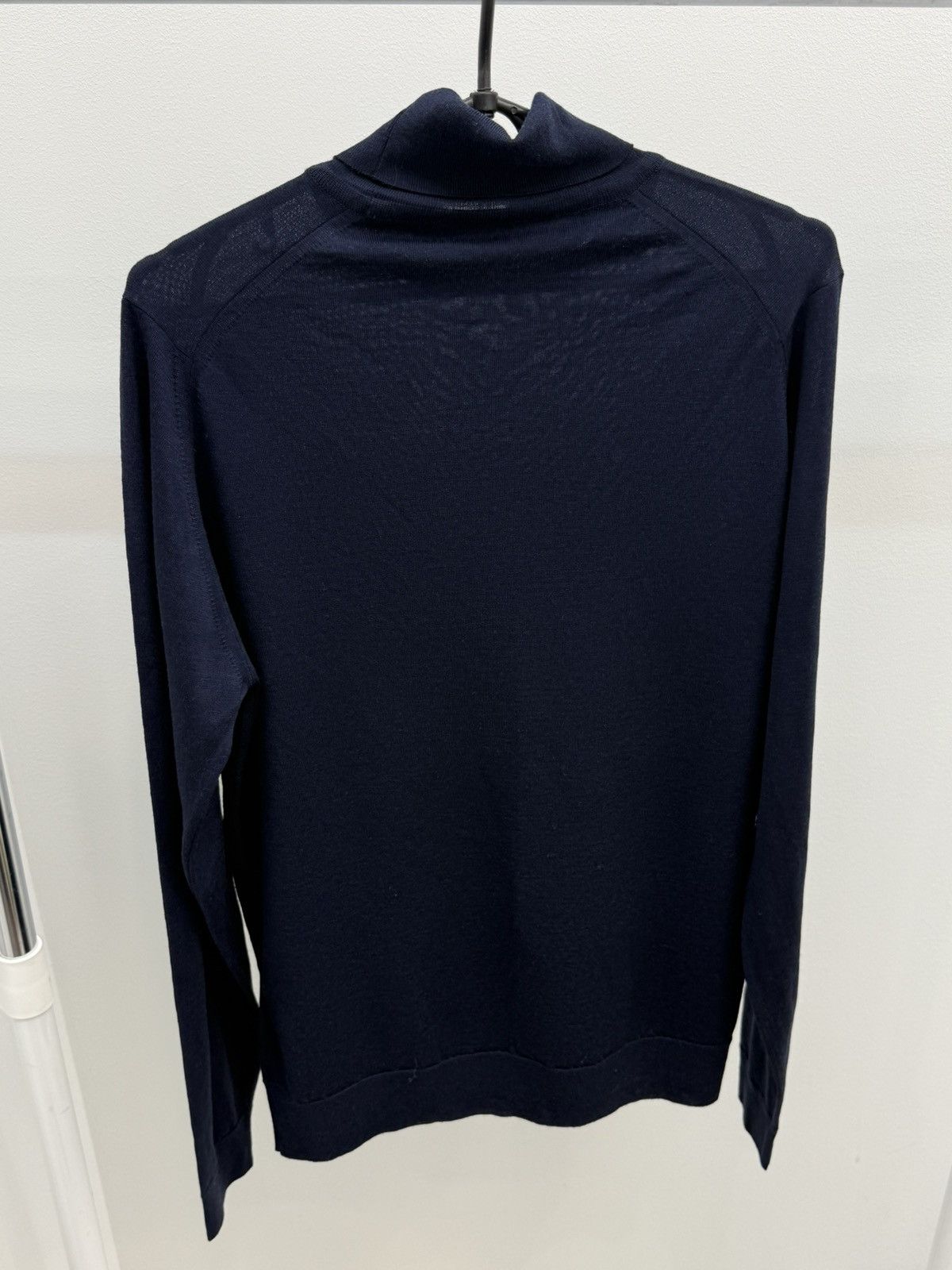 John Smedley John Smedley Turtleneck Wool Sweater Size US L / EU 52-54 / 3 - 2 Thumbnail