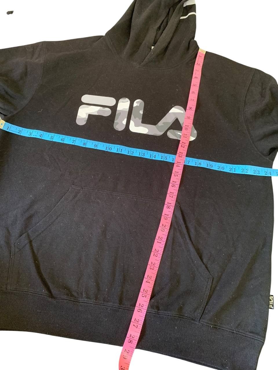Fila Vintage 90s Fila Hoodie Sweatshirt XL Size US XL / EU 56 / 4 - 4 Thumbnail