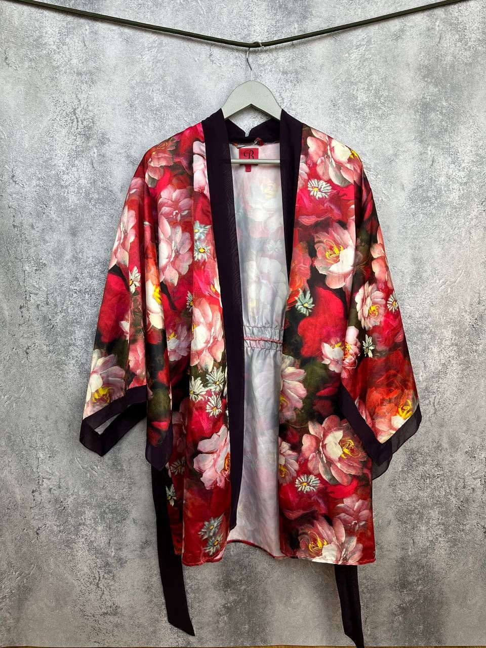 Ted Baker Ted Baker Botanical Floral Satin Kimono Robe Belted Wrap Size XL / US 12-14 / IT 48-50 - 1 Thumbnail
