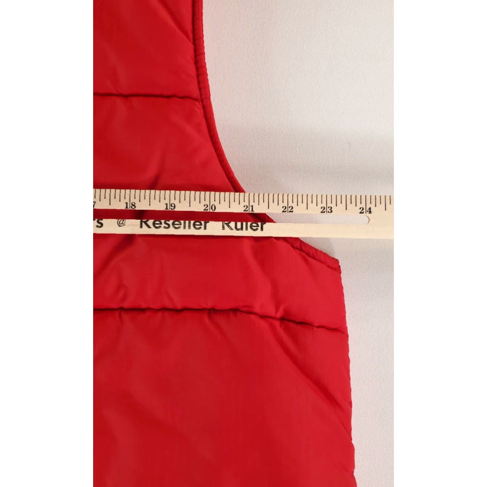 Vintage VINTAGE NPC Fashions Nylon Ripstop Snap Vest Red Mens 2XL 70s VTG Puffer Jacket Shirt Vest Mens Red Size US XXL / EU 58 / 5 - 5 Thumbnail