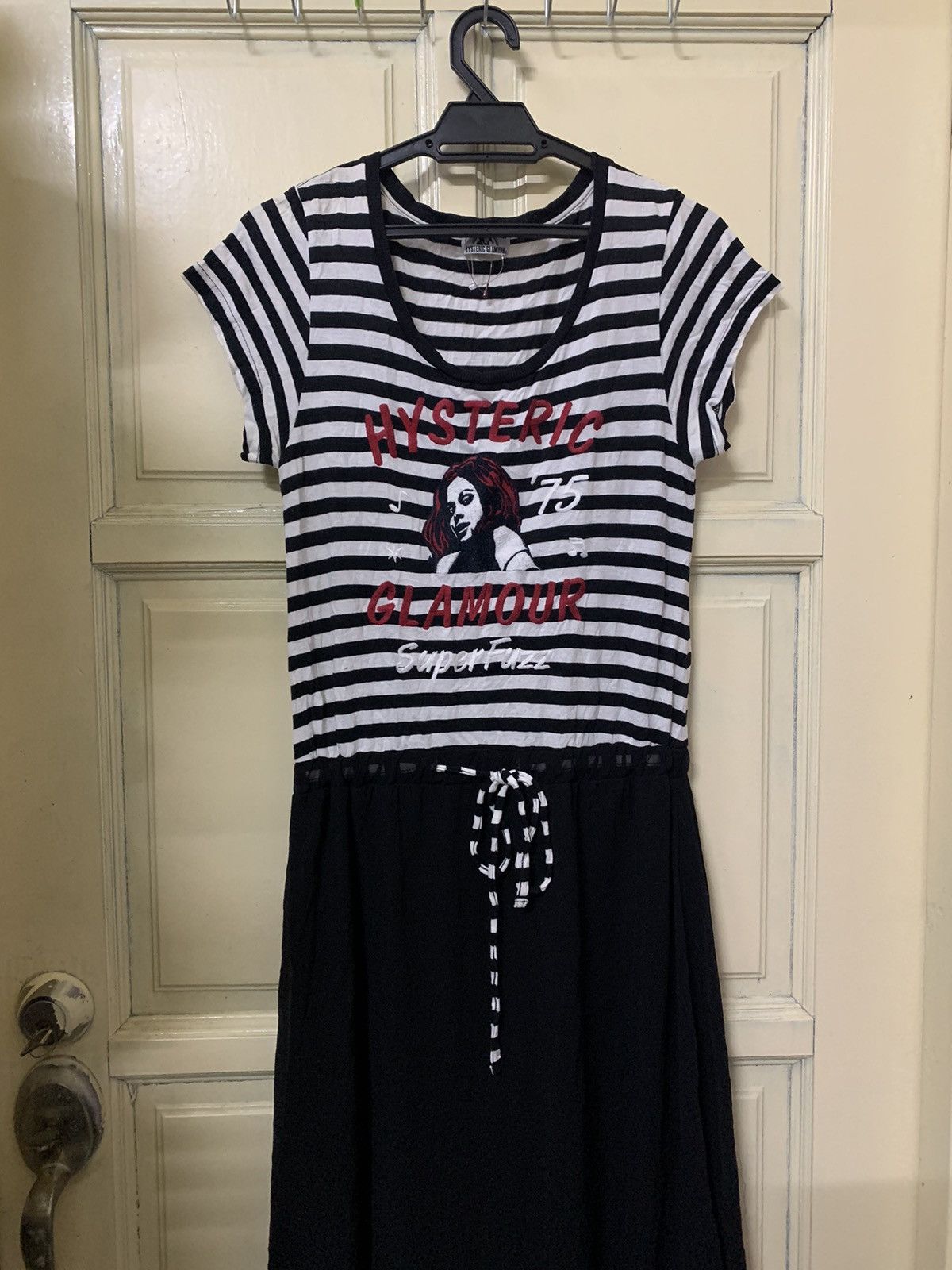 Hysteric Glamour Vtg Hysteric Glamour Dress Stripe Shirt Size S / US 4 / IT 40 - 4 Thumbnail