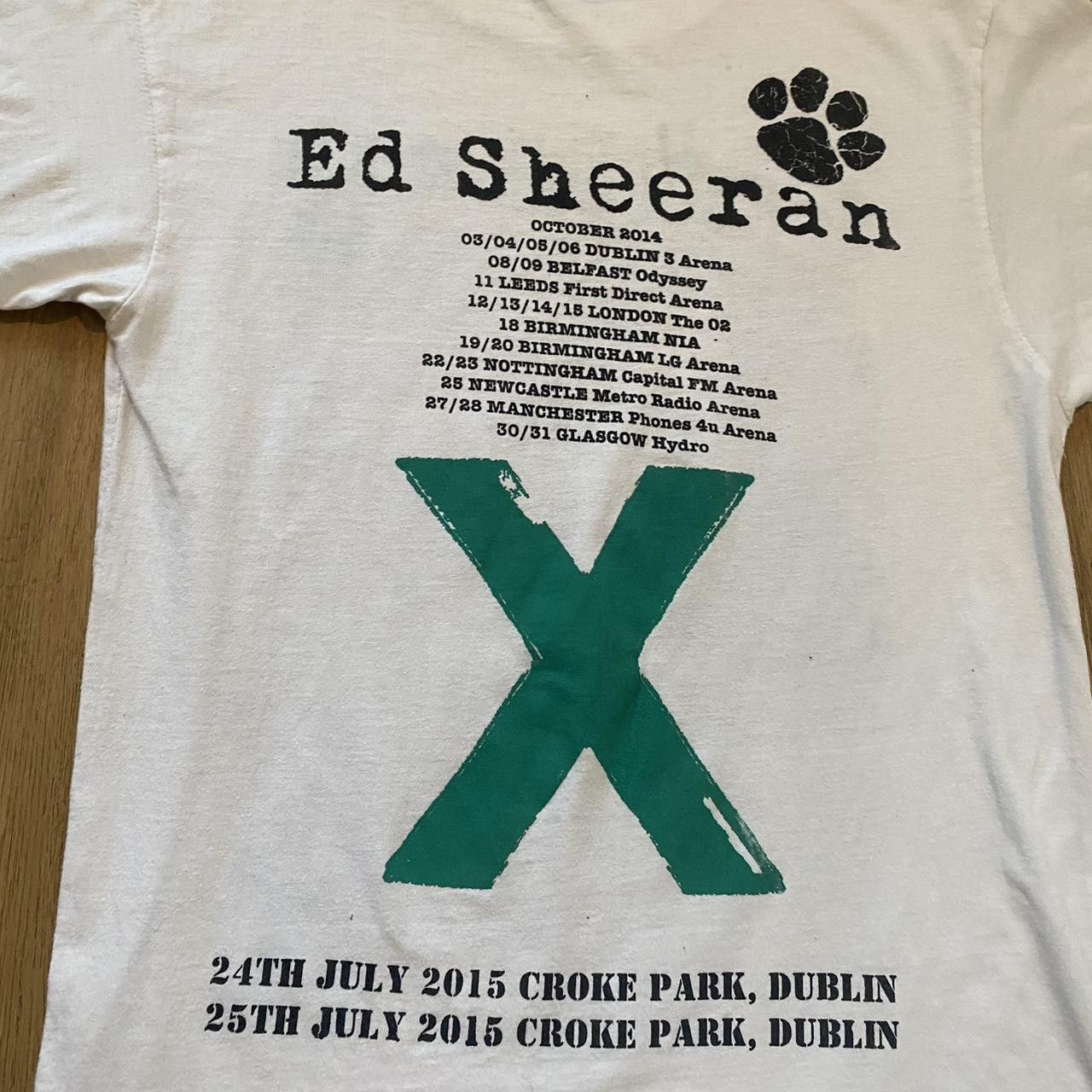 Other White Ed Sheeran X Tour 2015 Dublin Croke Park Size US S / EU 44-46 / 1 - 4 Thumbnail