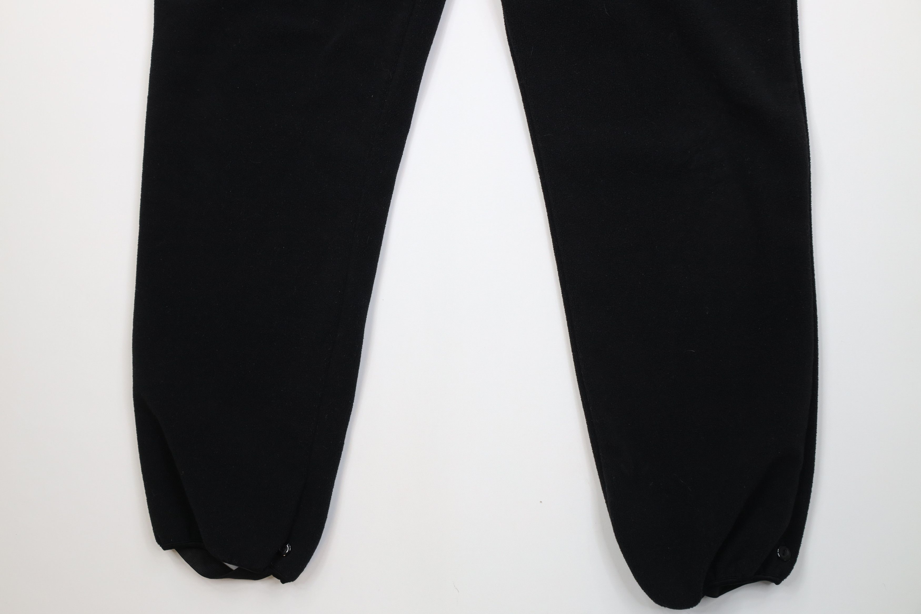Vintage Vintage 90s Streetwear Fleece Sweatpants Joggers Black Size US 38 / EU 54 - 4 Thumbnail