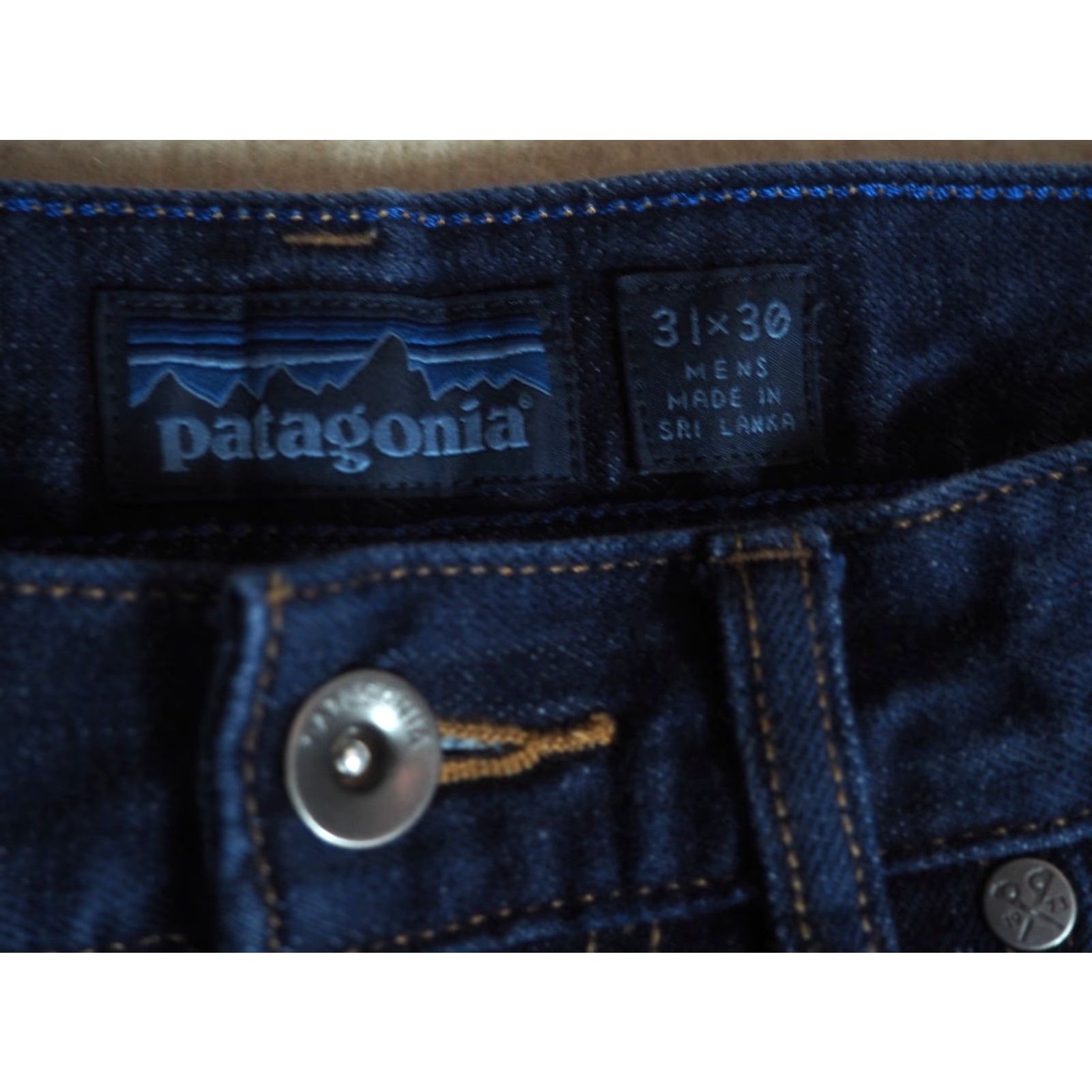 Patagonia VINTAGE Y2k 2000s Patagonia Iron Clad Jeans pants Straight Denim Blue 32x26 Mens Regular 32 Blue Denim Iron Clad Logs? Size US 32 / EU 48 - 5 Thumbnail